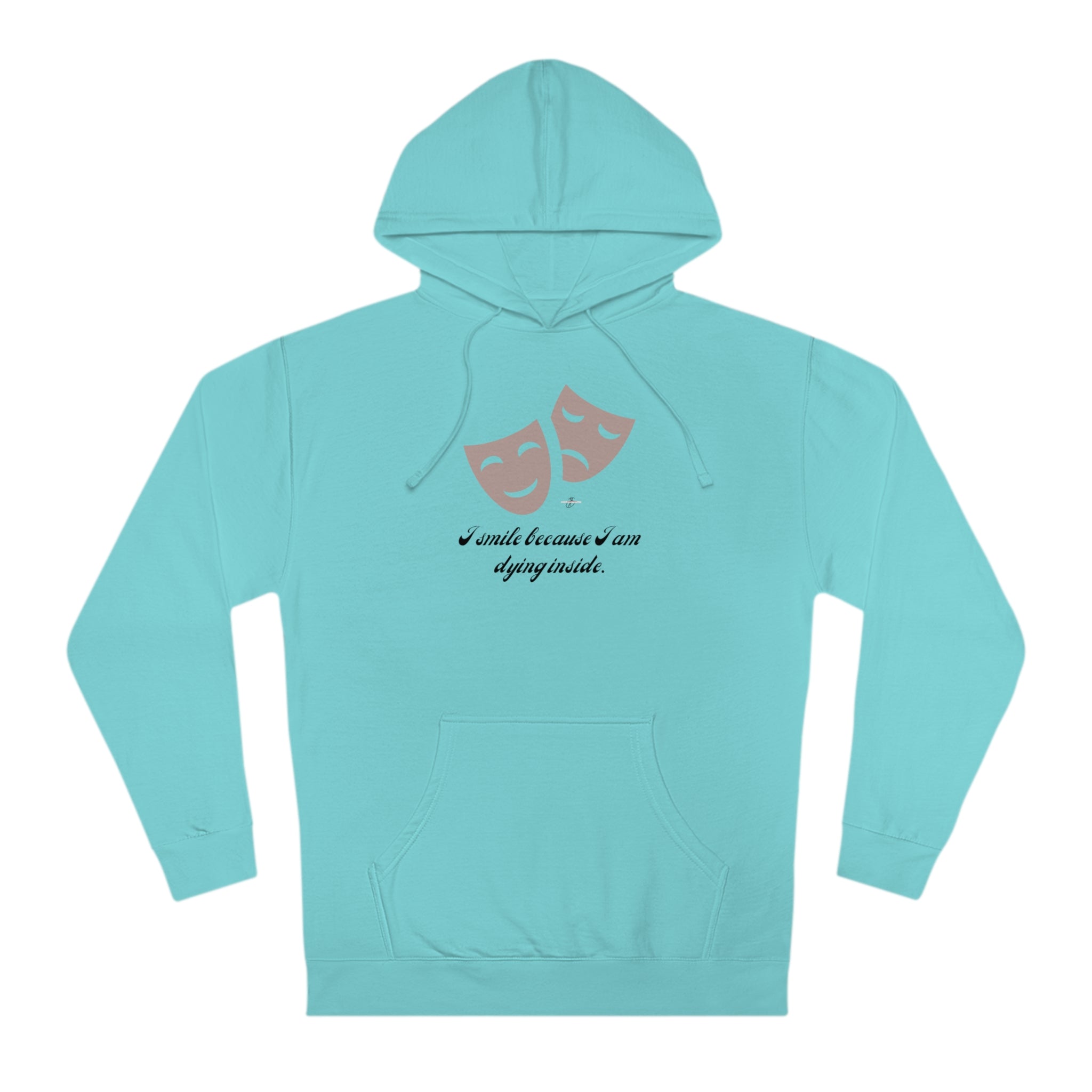 Small and Unhappy Hooded Sweatshirt
