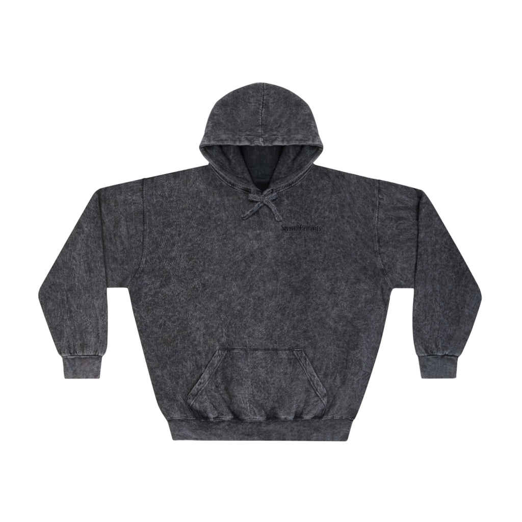 Brooken Smile Mineral Wash Hoodie