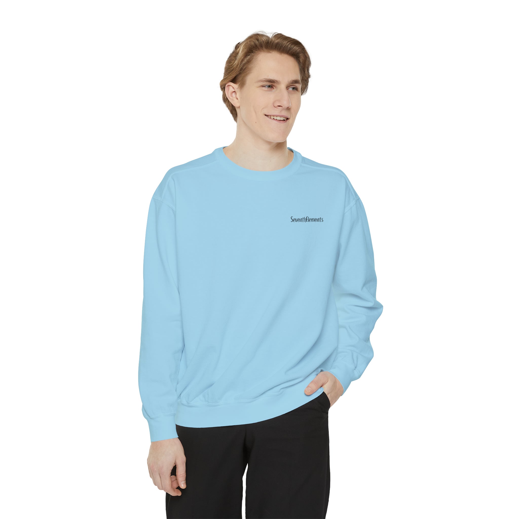 love everyone Garment-Dyed Sweatshirt