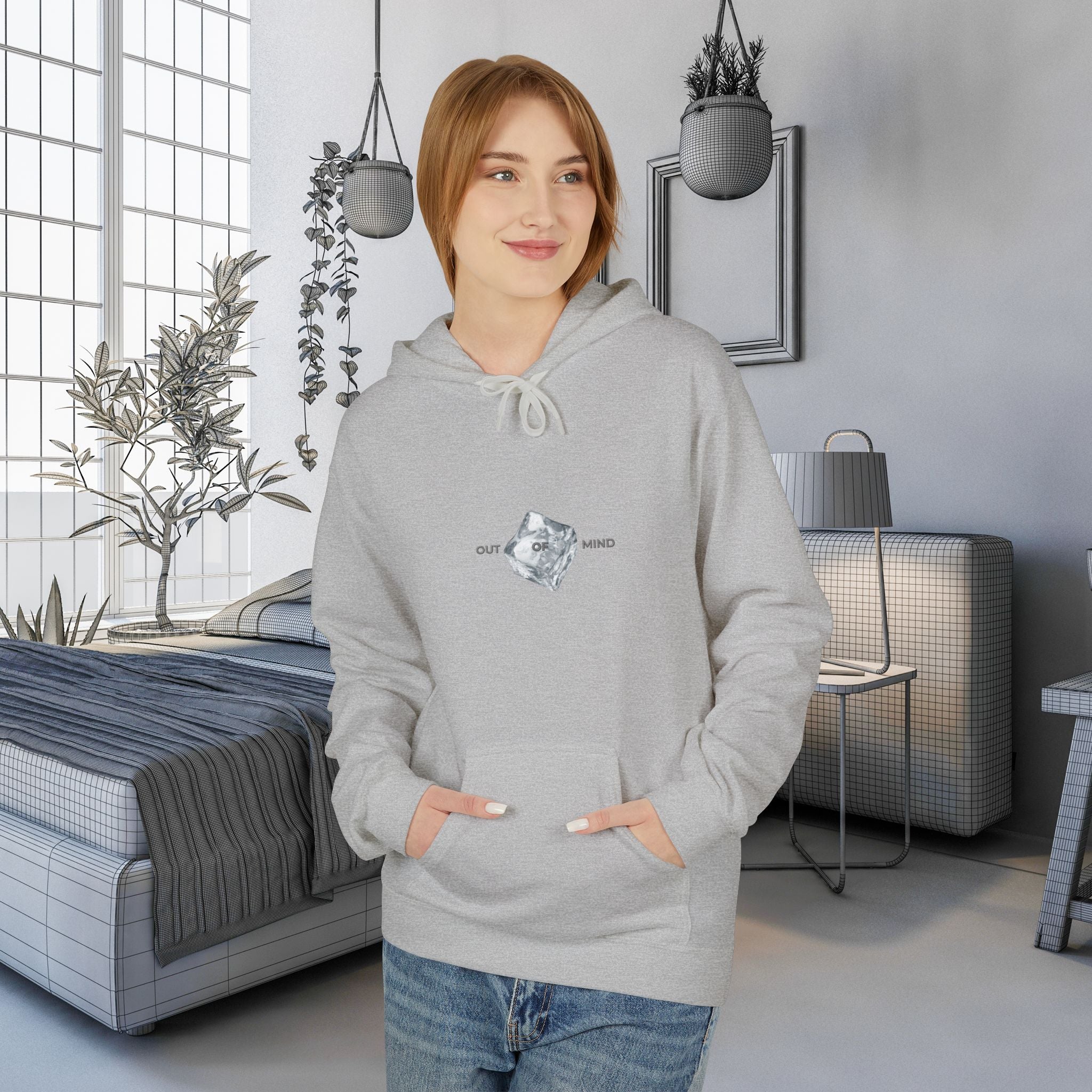Out of Mind Unisex Hoodie - Softstyle Fleece