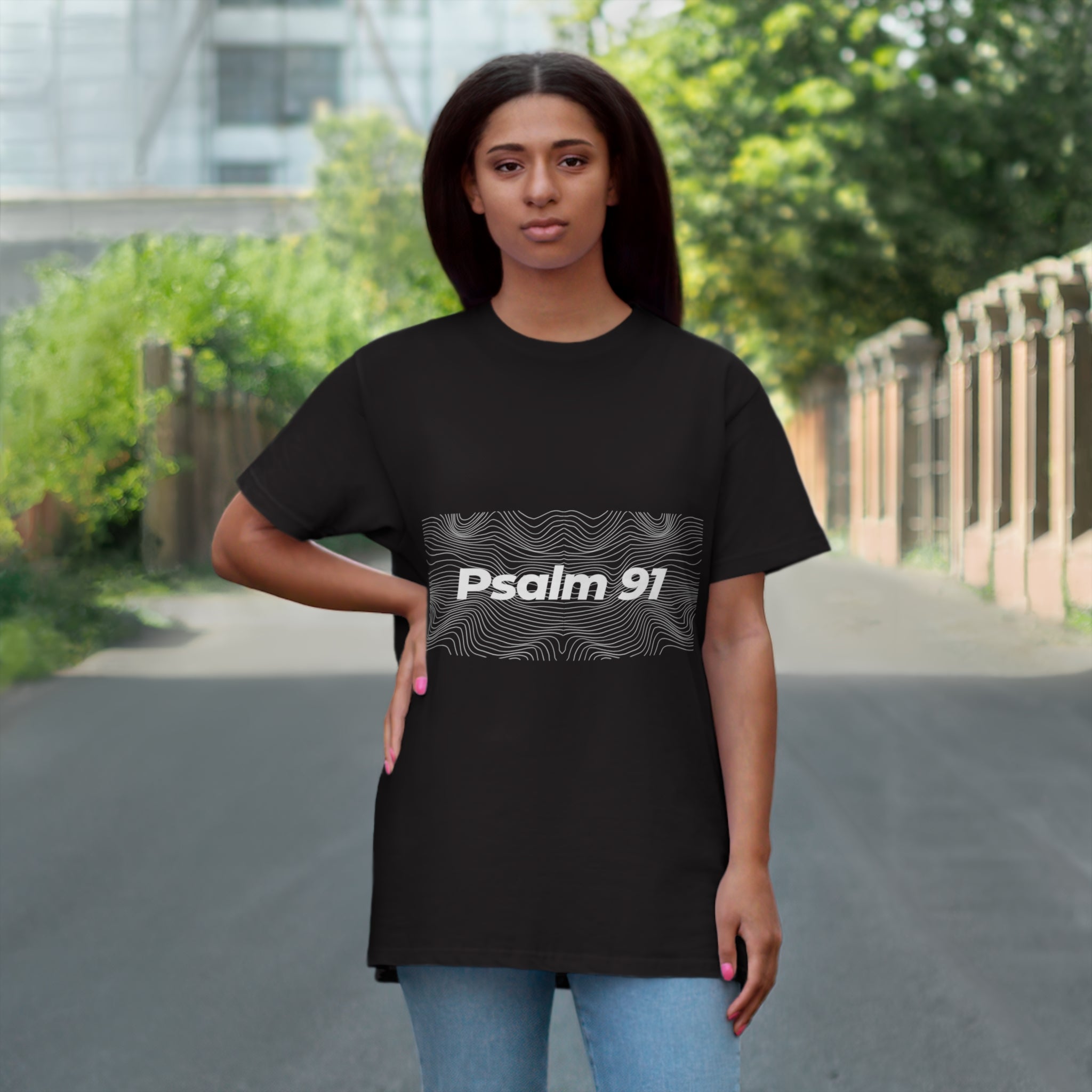 Psalm 91 Single Jersey T-shirt