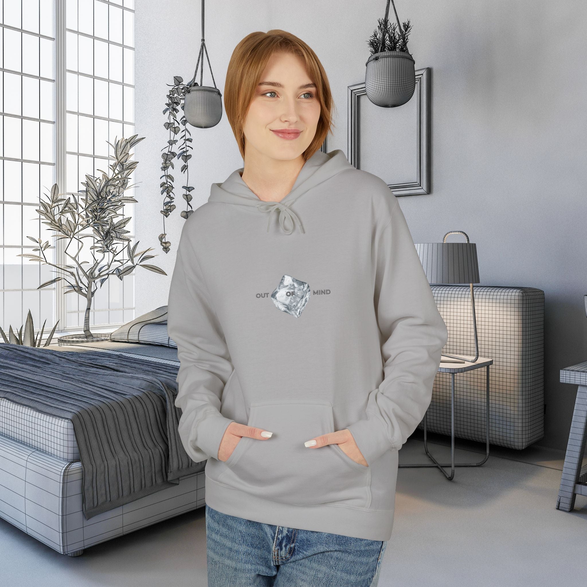 Out of Mind Unisex Hoodie - Softstyle Fleece