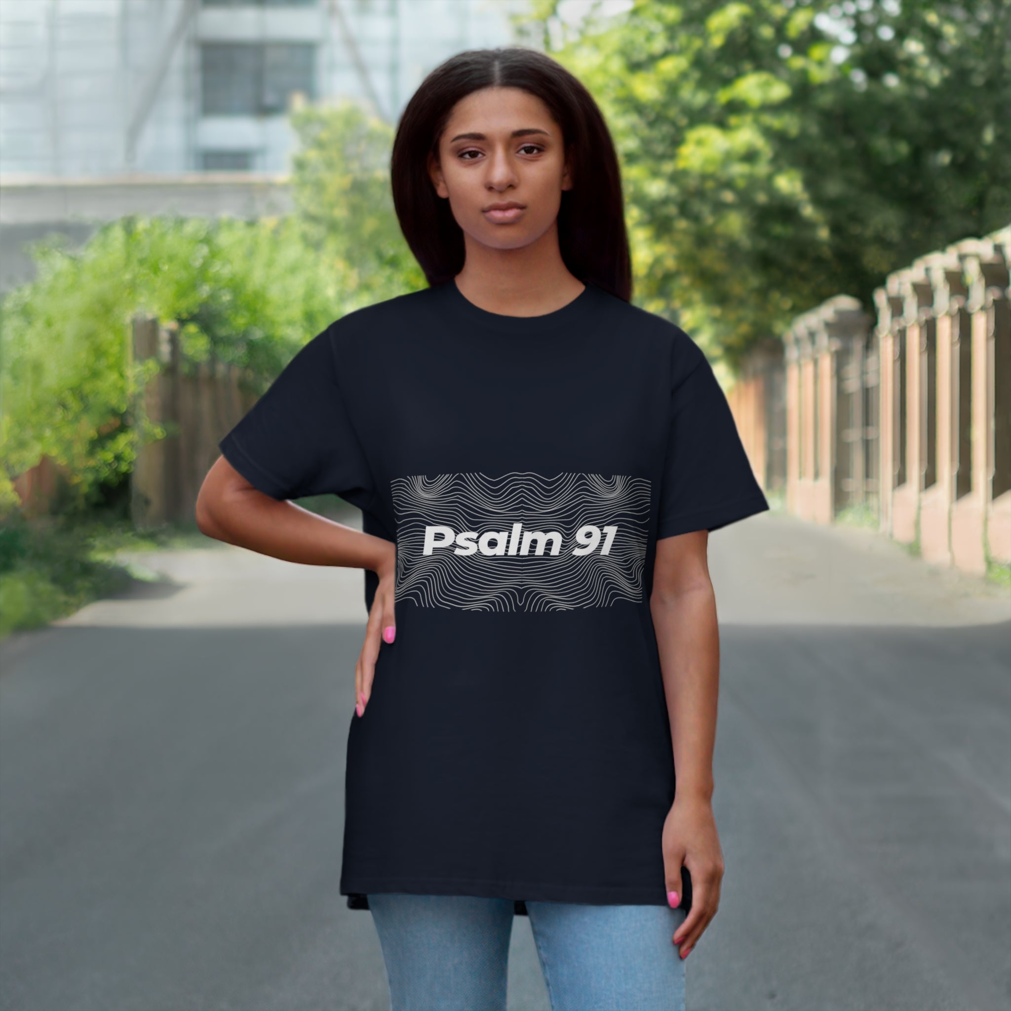 Psalm 91 Single Jersey T-shirt