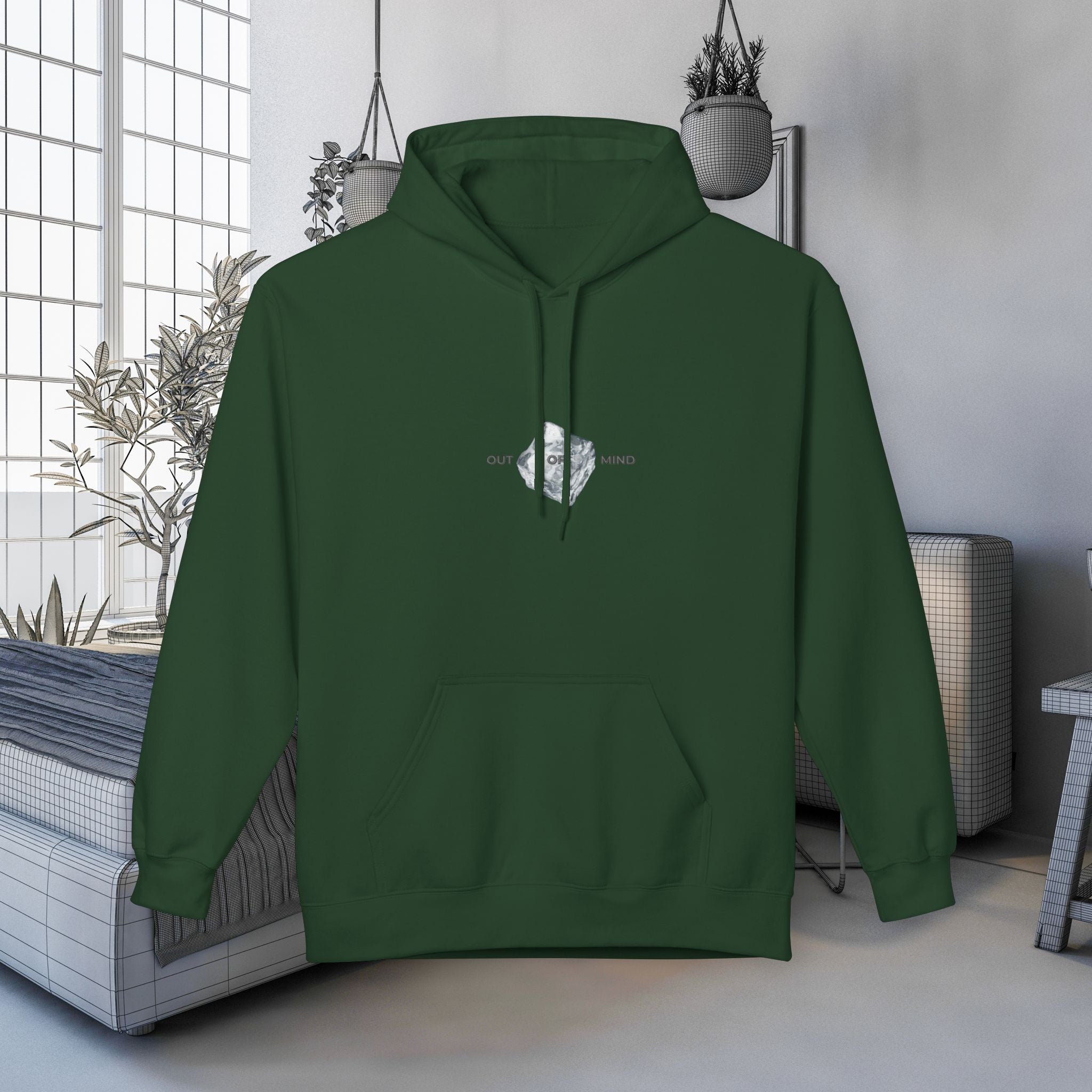Out of Mind Unisex Hoodie - Softstyle Fleece