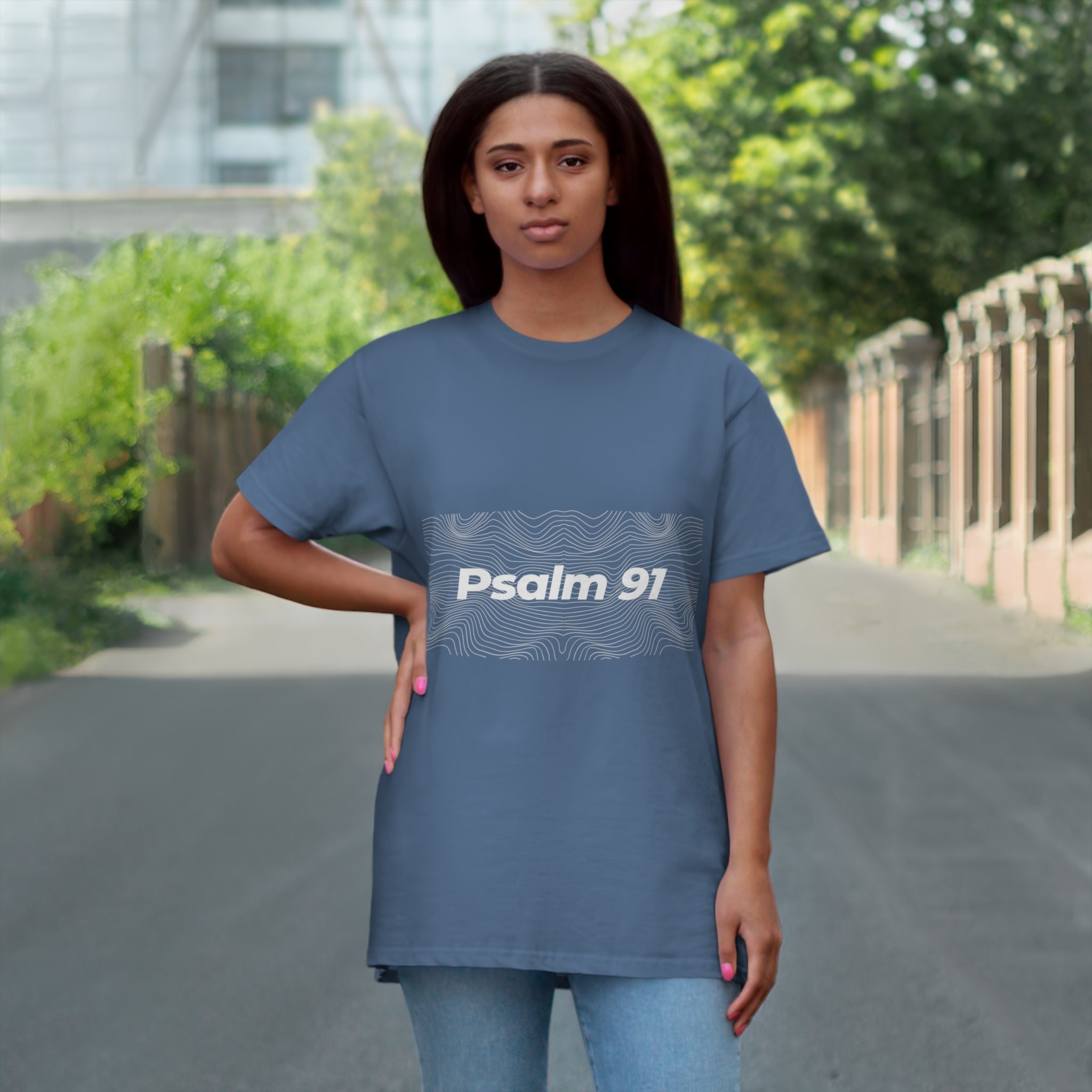 Psalm 91 Single Jersey T-shirt