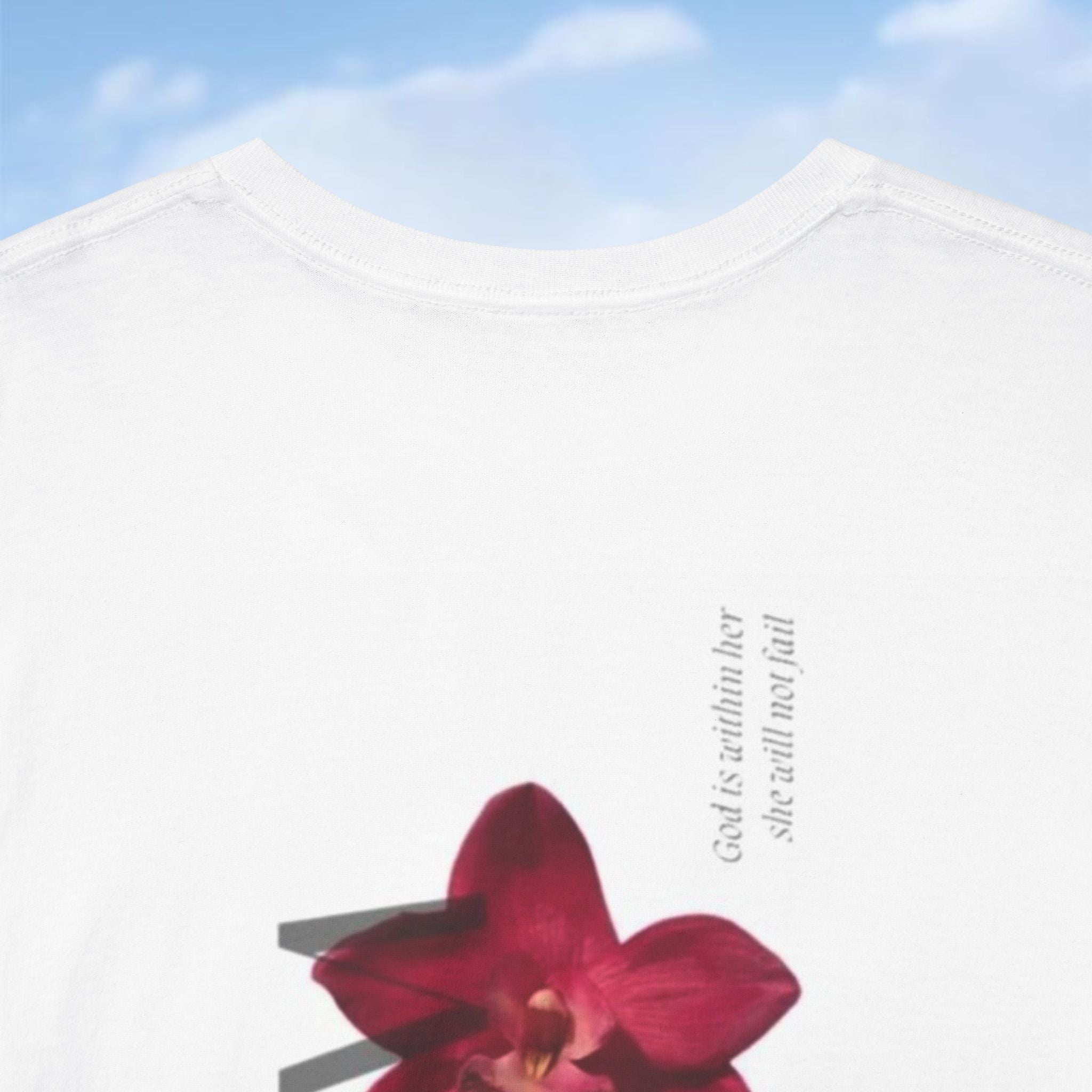 Faithful Tee - Petals of Faith Unisex Heavy Cotton Tee