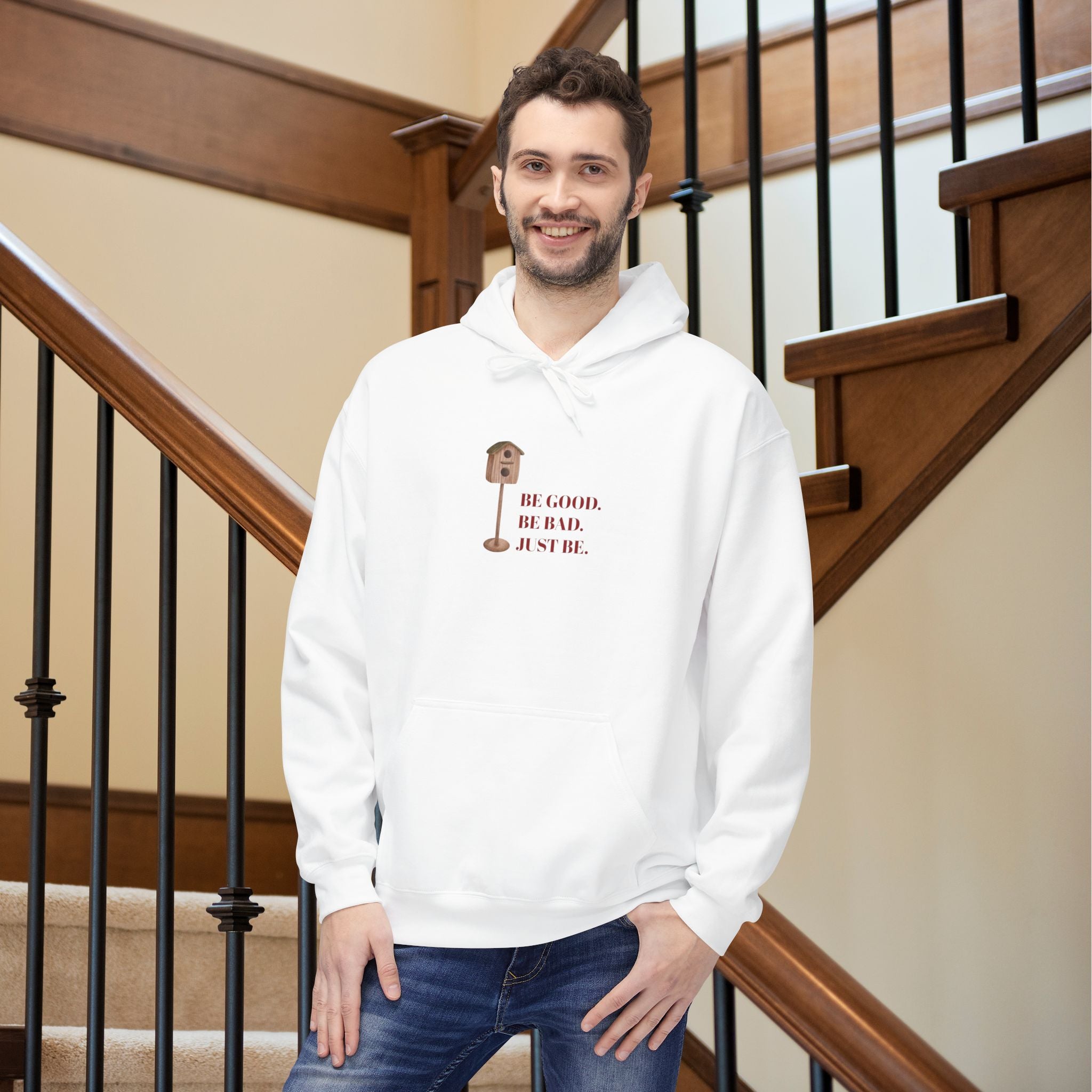 Hoodie - Be Good Be Bad Just Be - SeventhElements