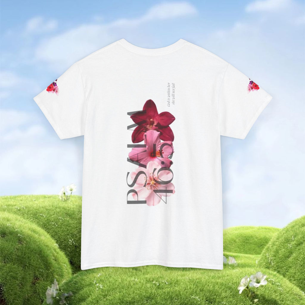Faithful Tee - Petals of Faith Unisex Heavy Cotton Tee