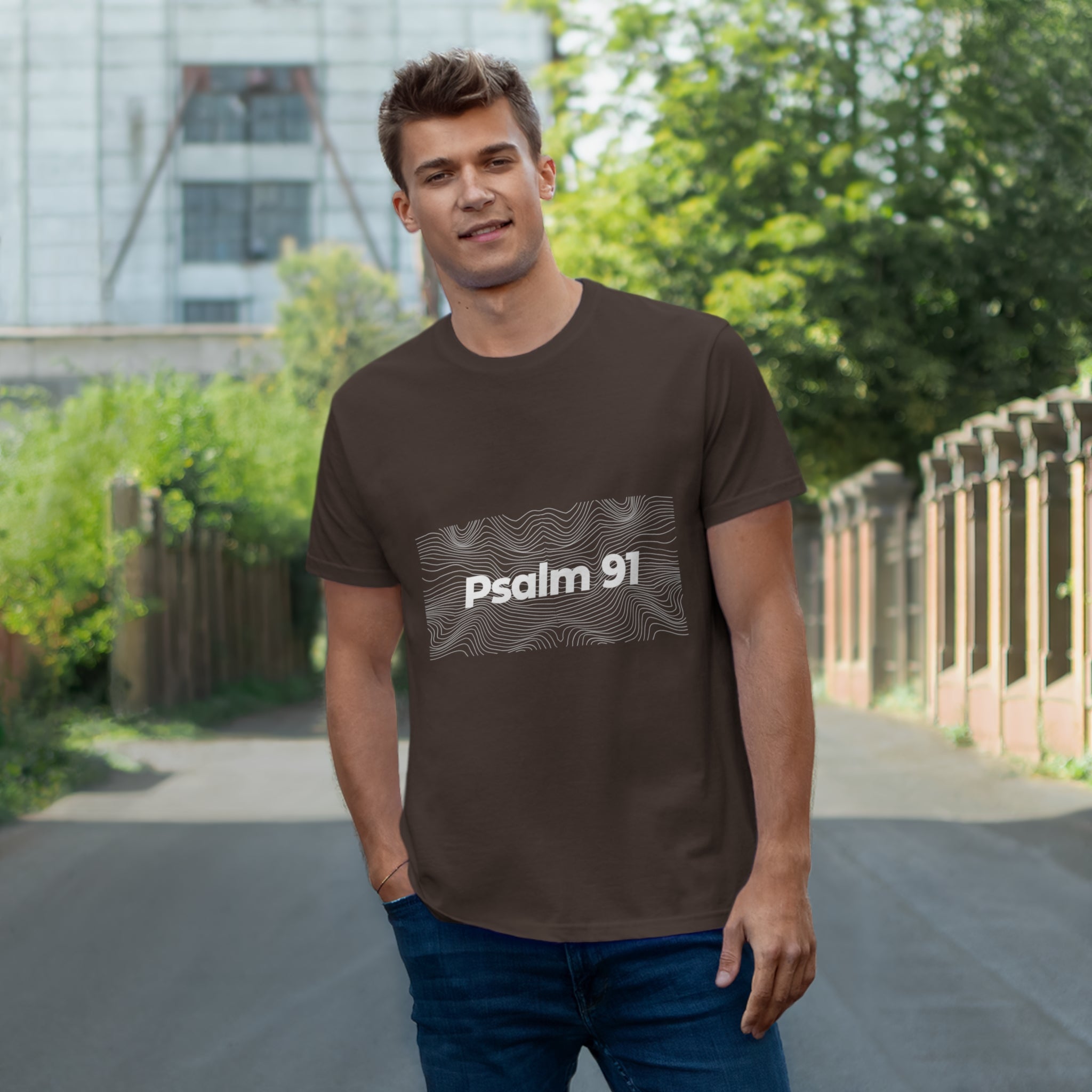 Psalm 91 Single Jersey T-shirt