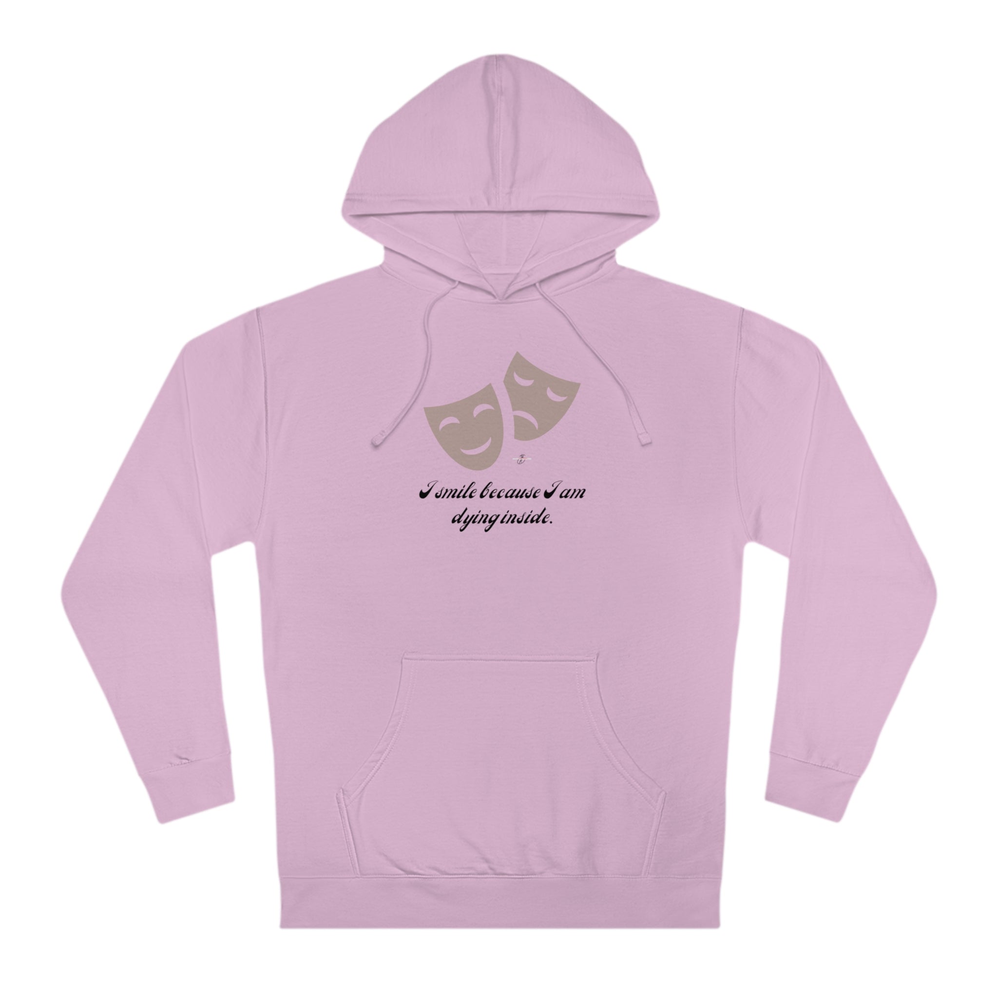 Small and Unhappy Hooded Sweatshirt
