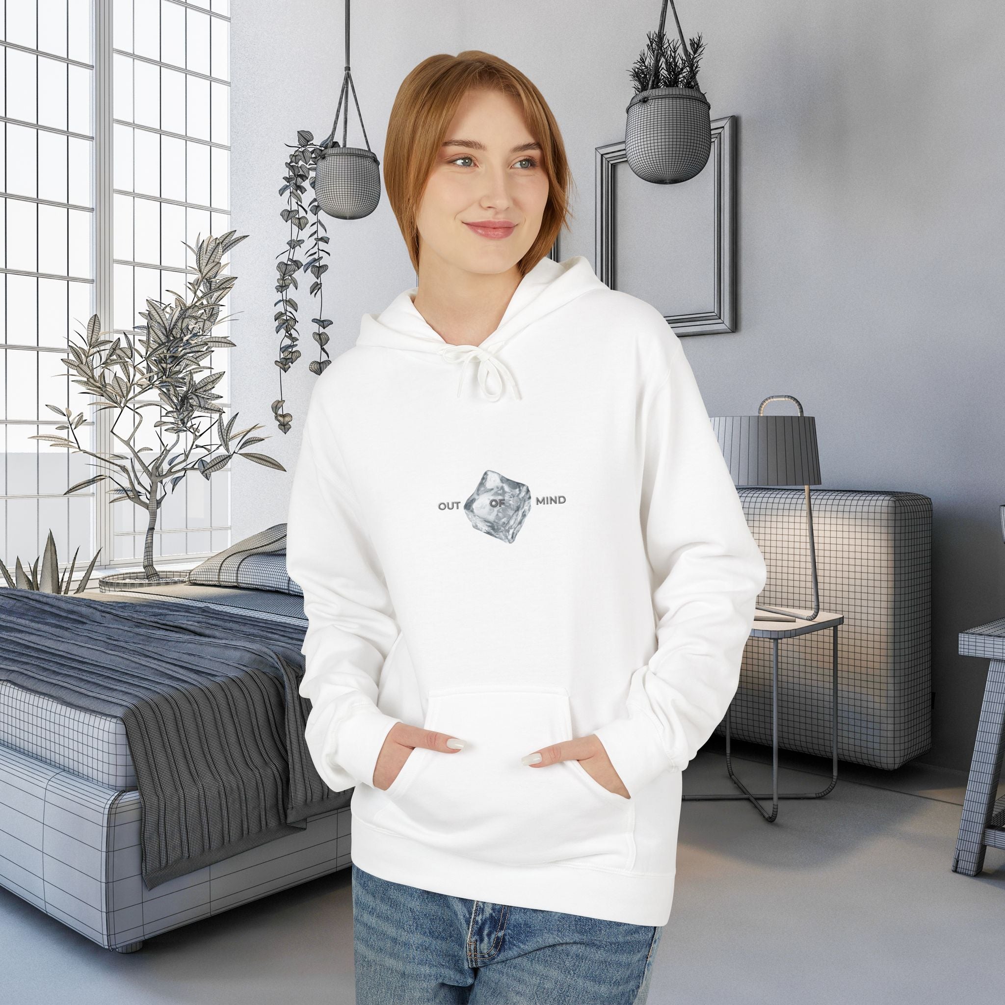 Out of Mind Unisex Hoodie - Softstyle Fleece
