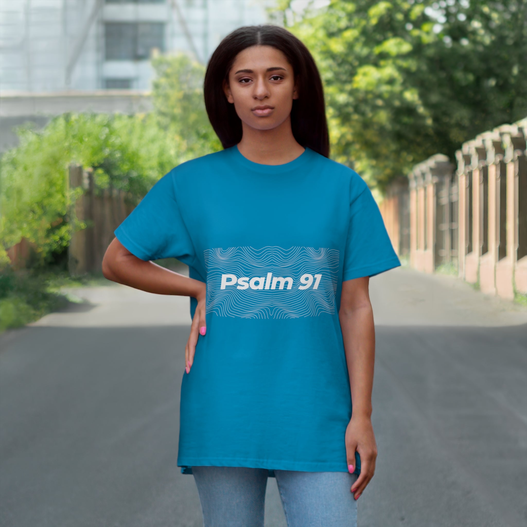 Psalm 91 Single Jersey T-shirt