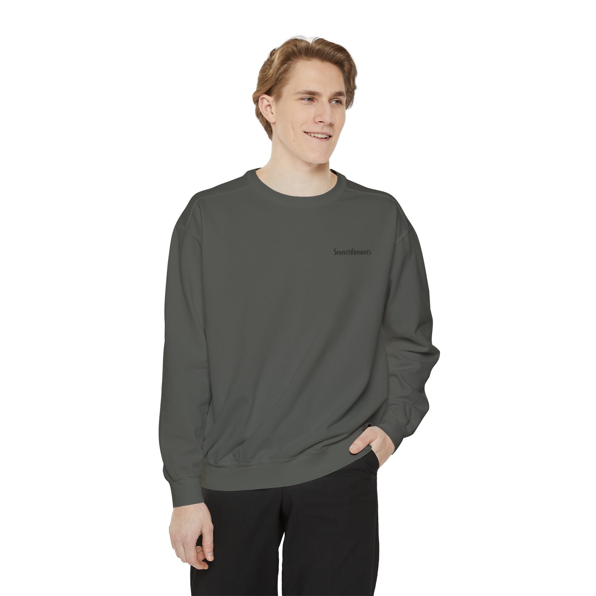 love everyone Garment-Dyed Sweatshirt
