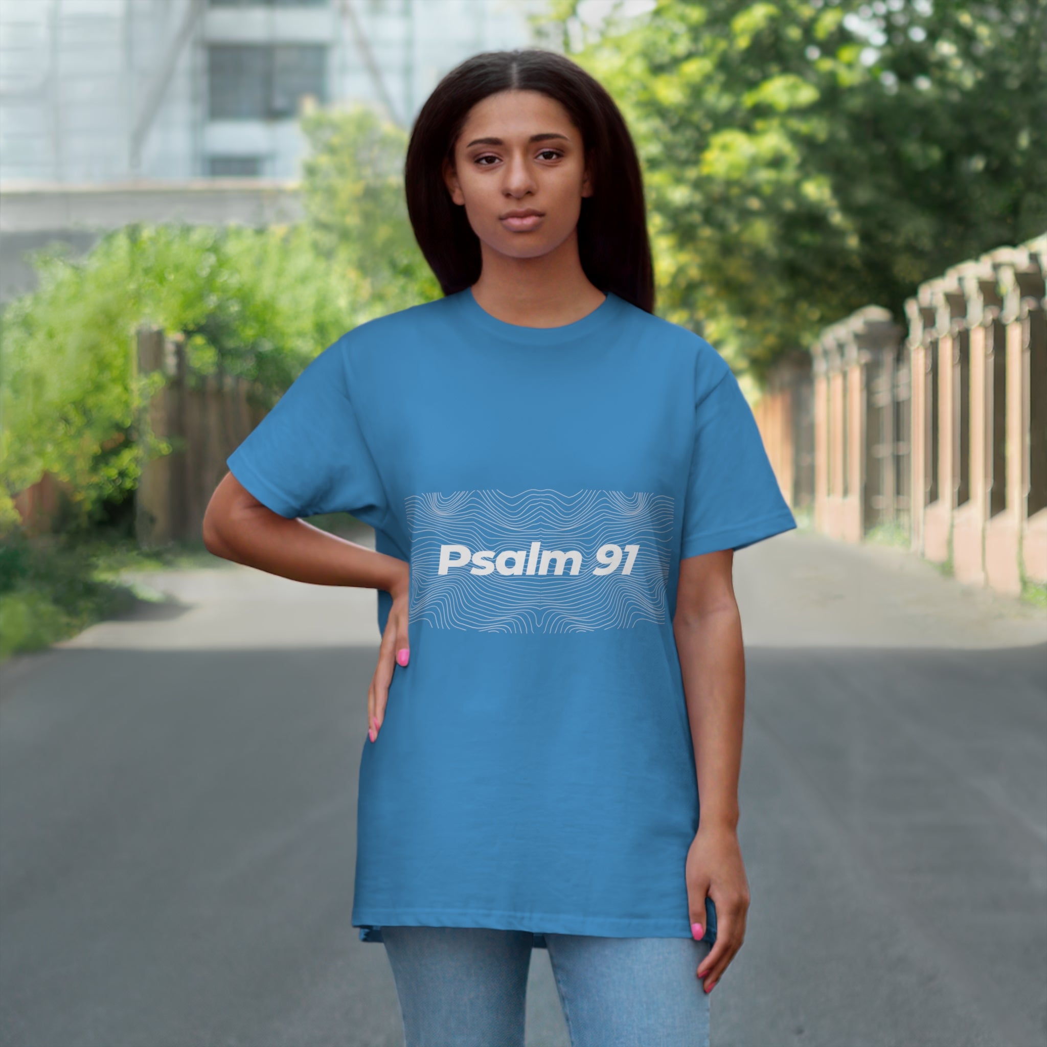 Psalm 91 Single Jersey T-shirt
