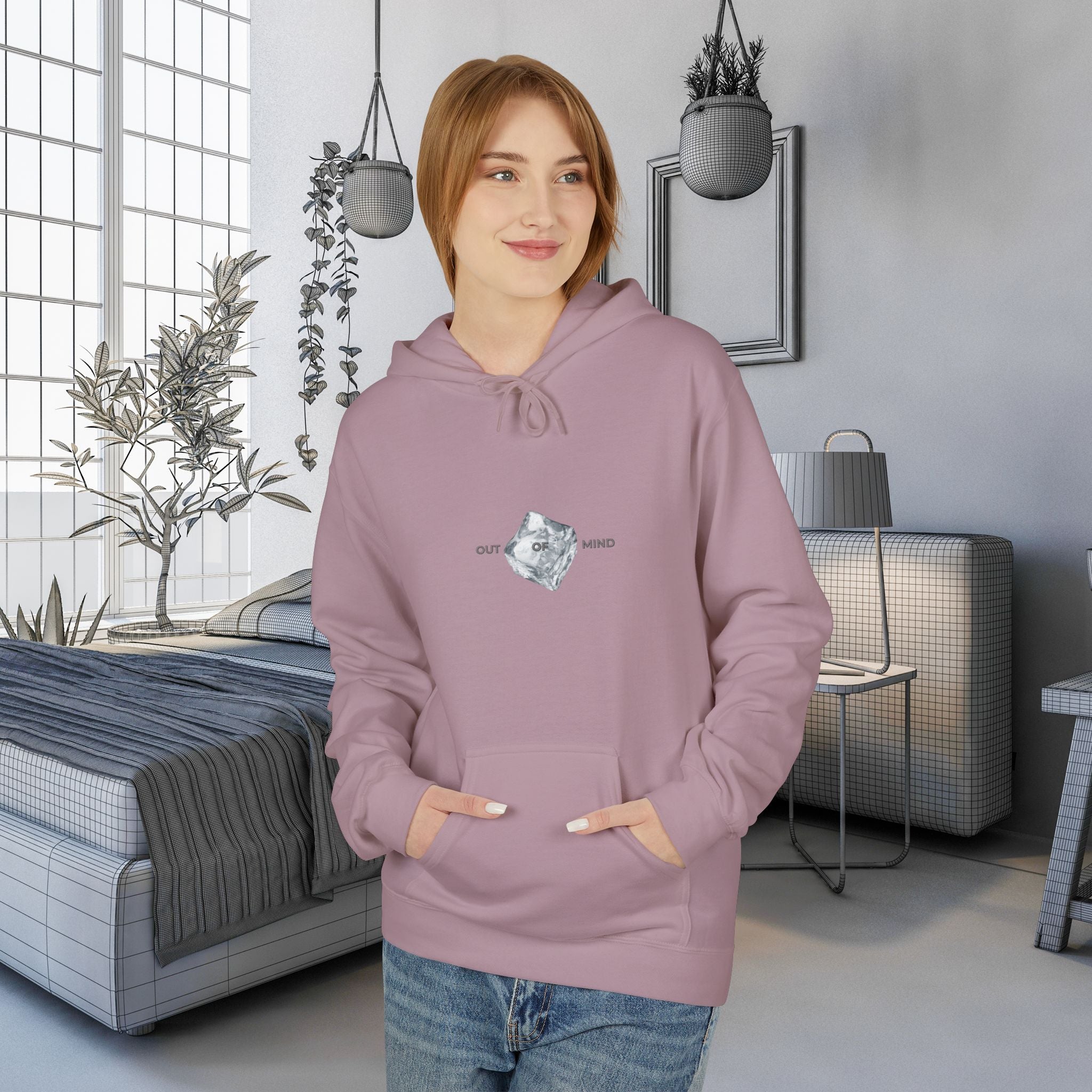 Out of Mind Unisex Hoodie - Softstyle Fleece
