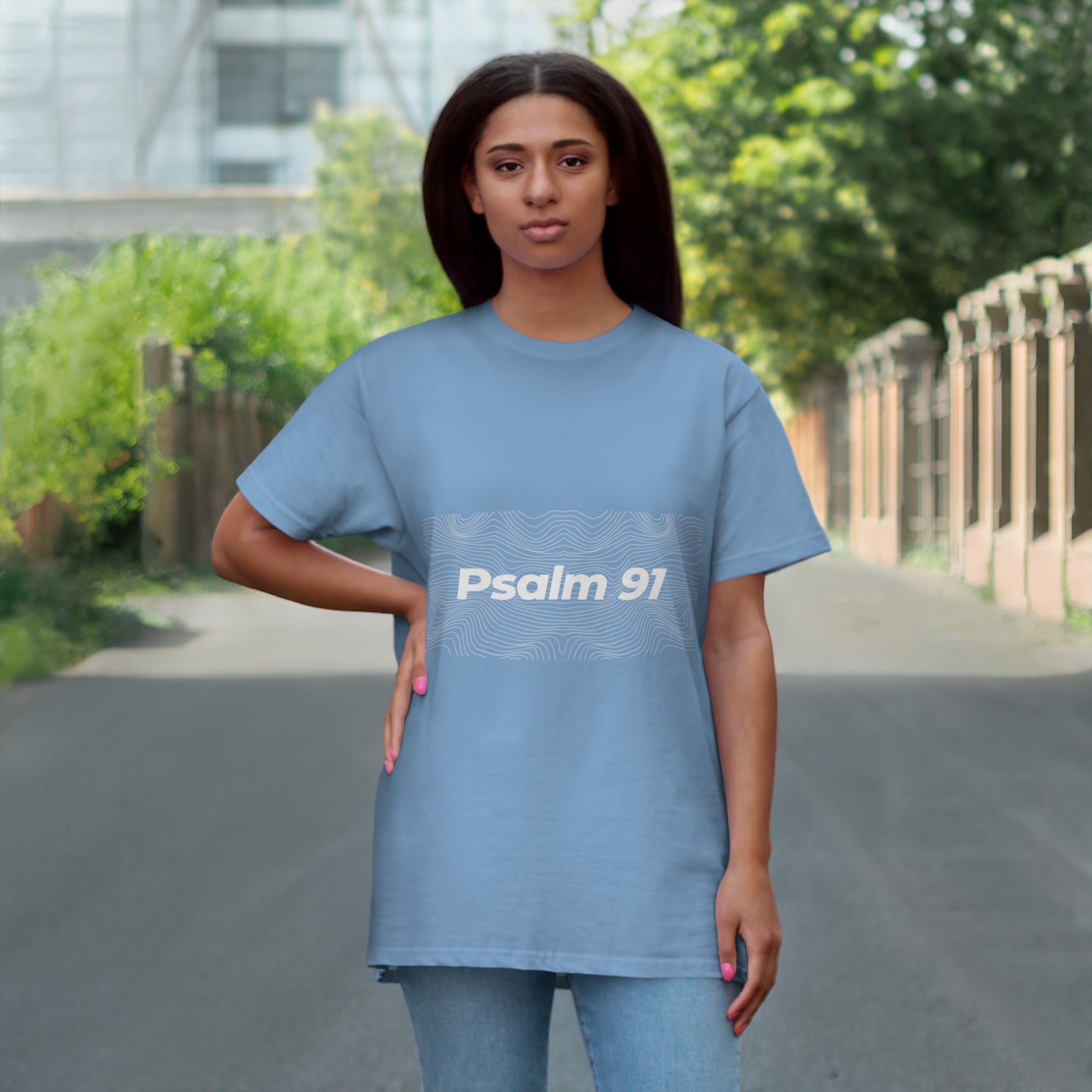 Psalm 91 Single Jersey T-shirt