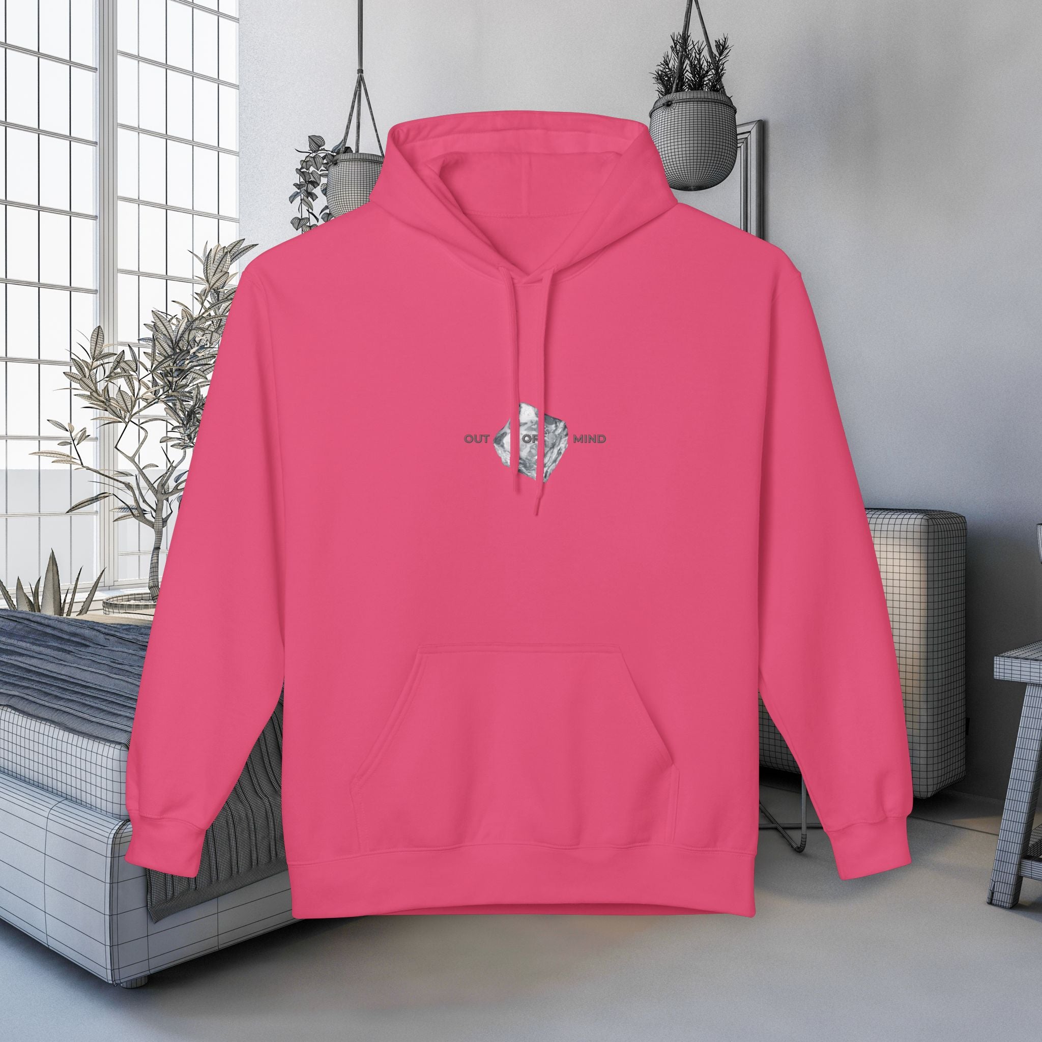 Out of Mind Unisex Hoodie - Softstyle Fleece