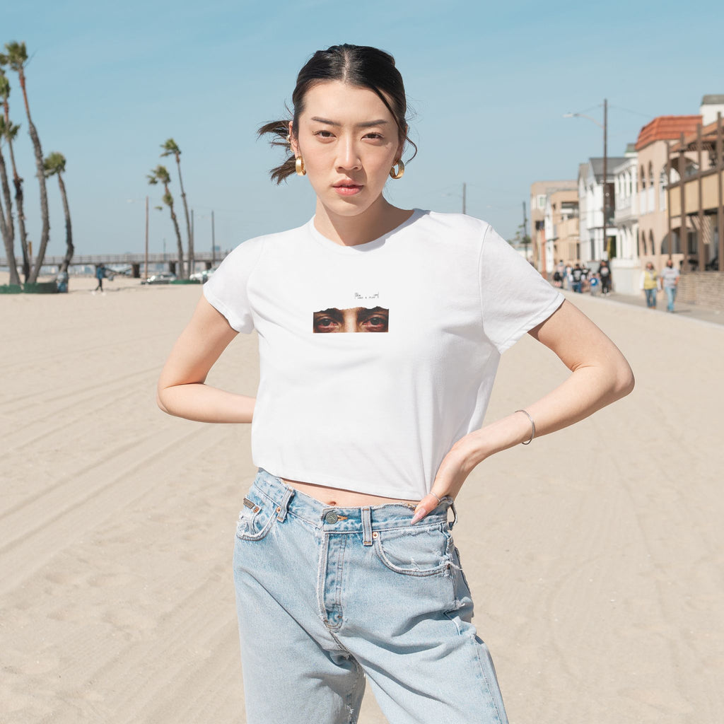 Women's Flowy Cropped Tee