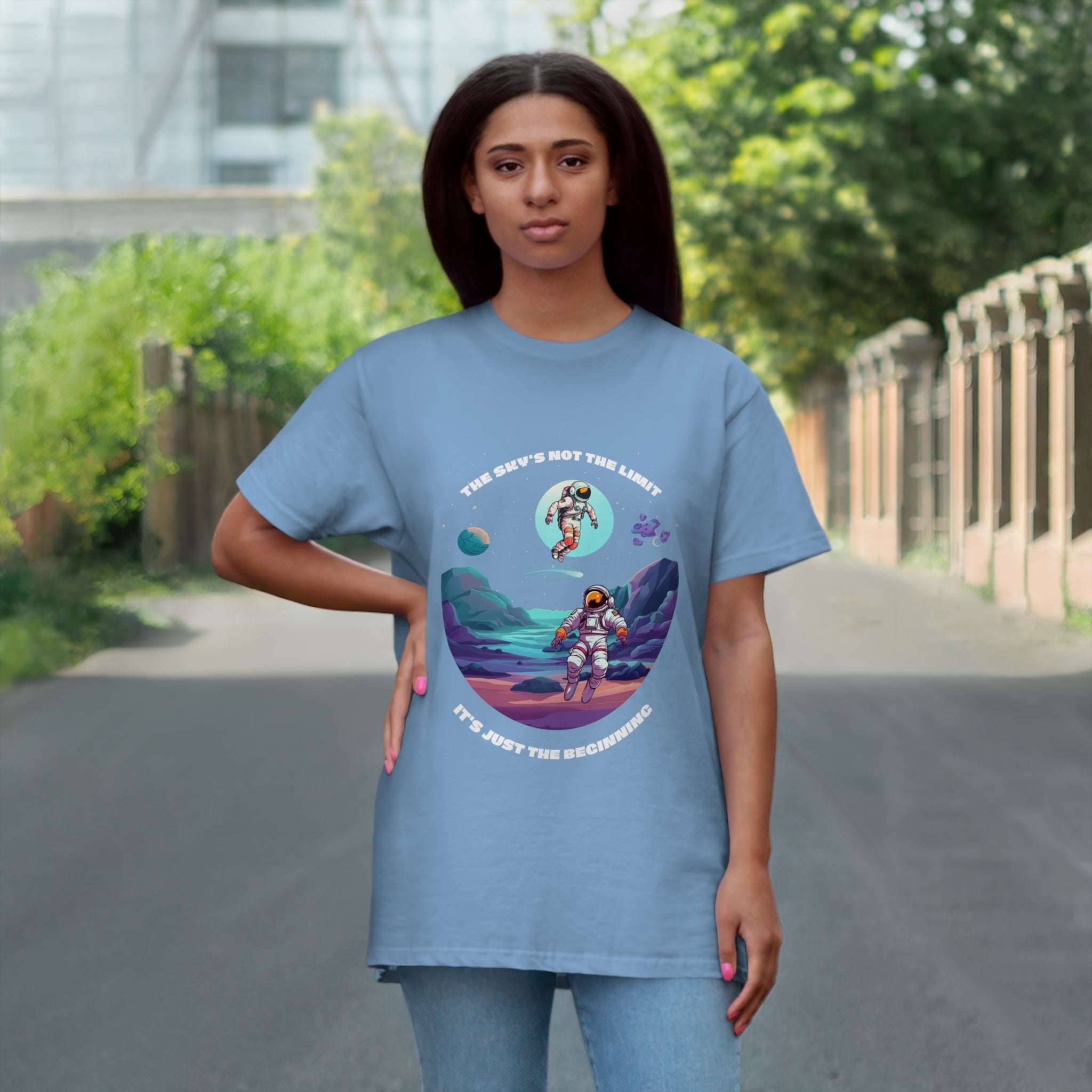 space man Single Jersey T-shirt