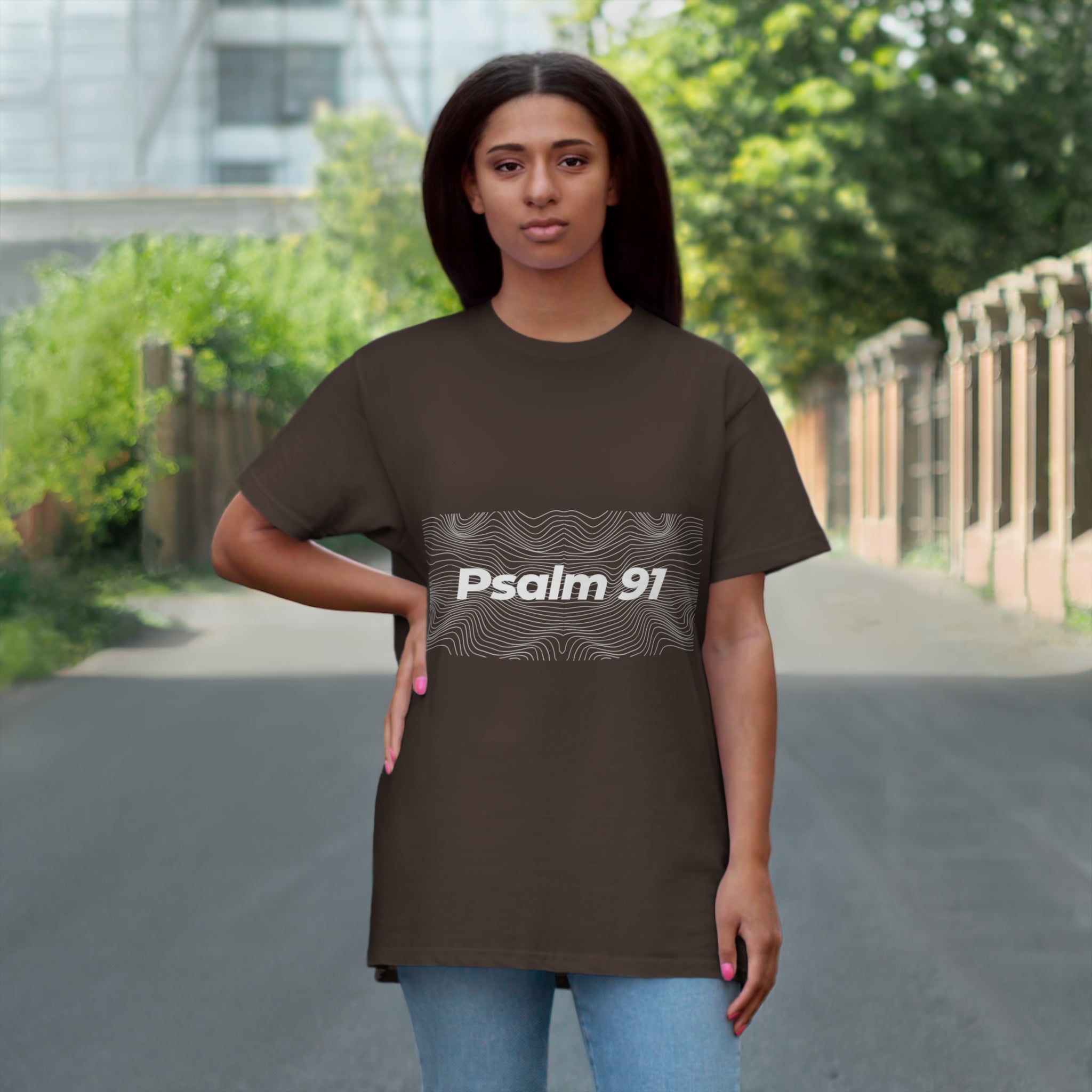 Psalm 91 Single Jersey T-shirt