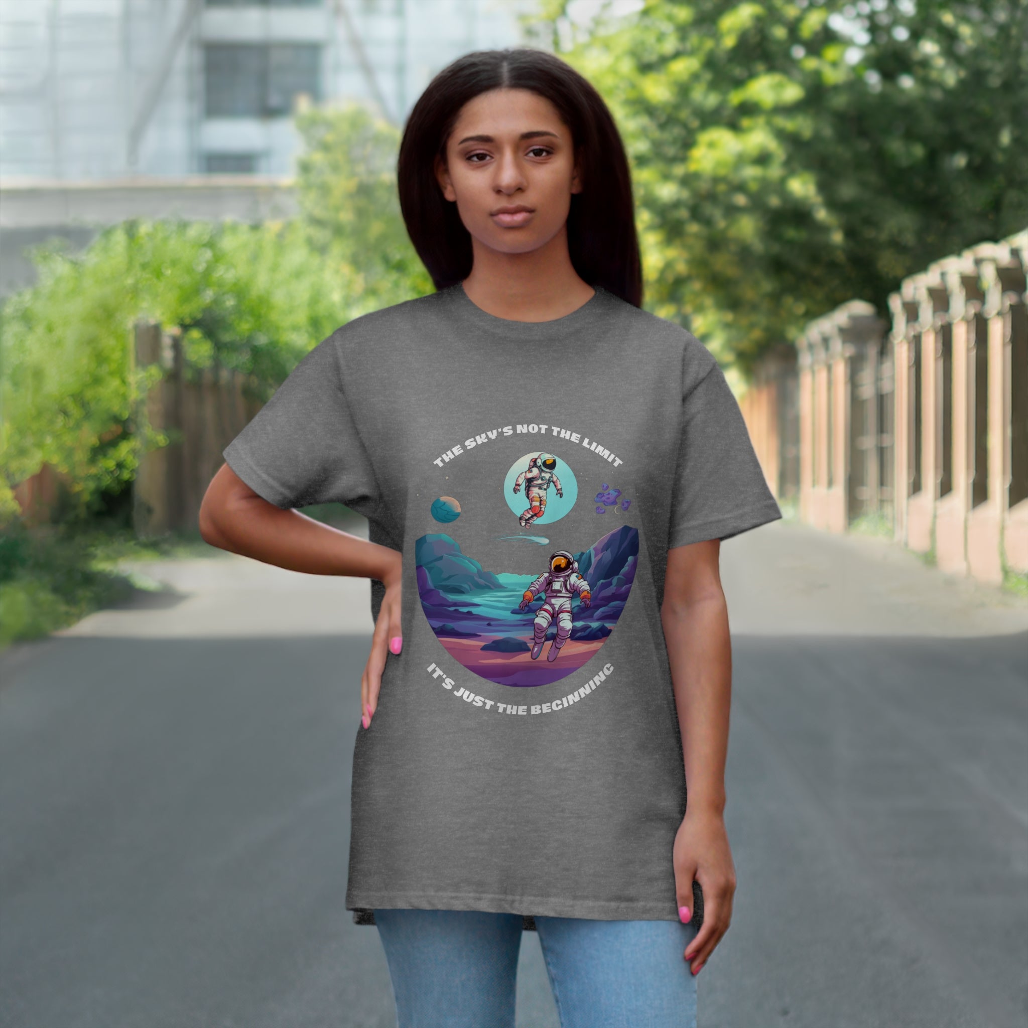 space man Single Jersey T-shirt
