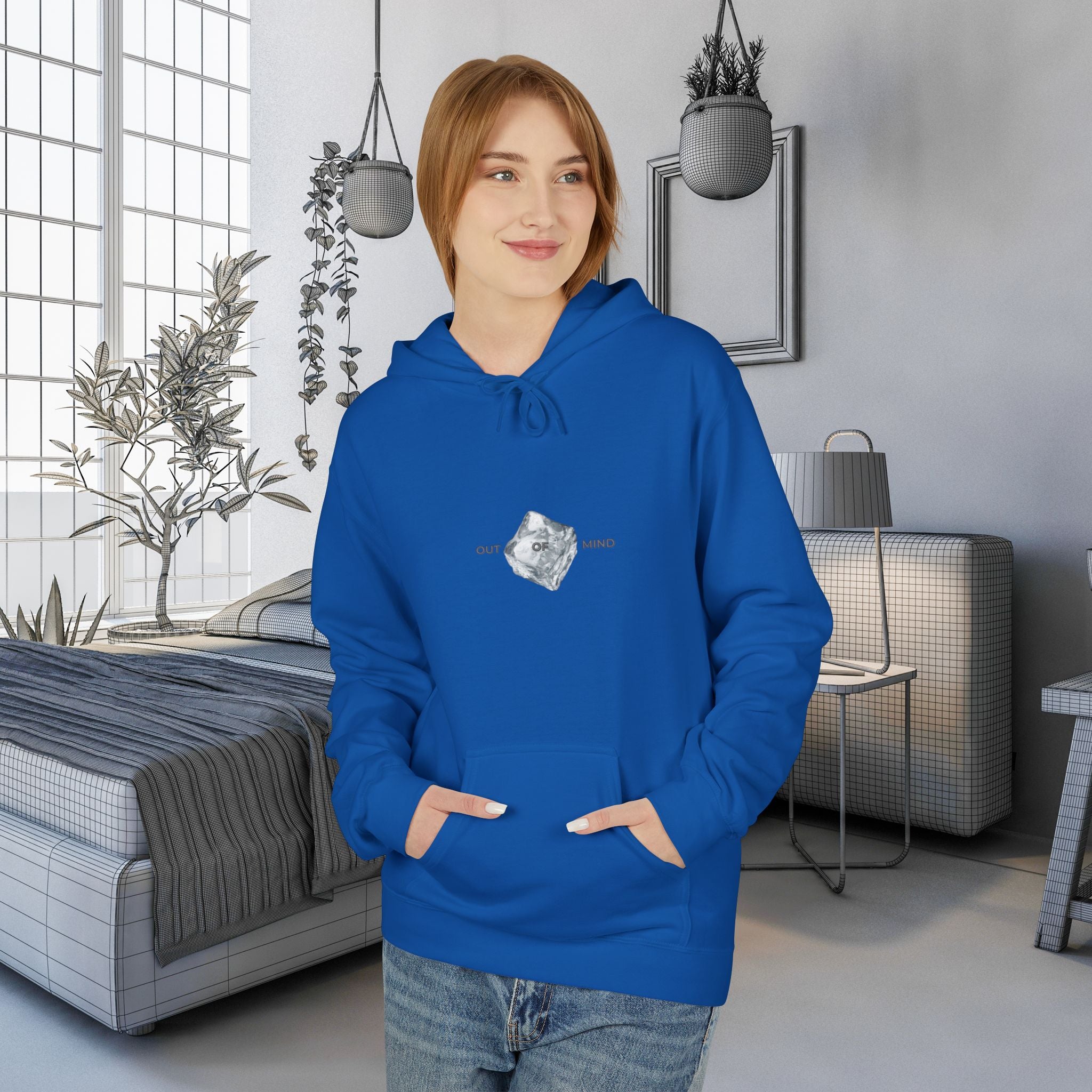 Out of Mind Unisex Hoodie - Softstyle Fleece