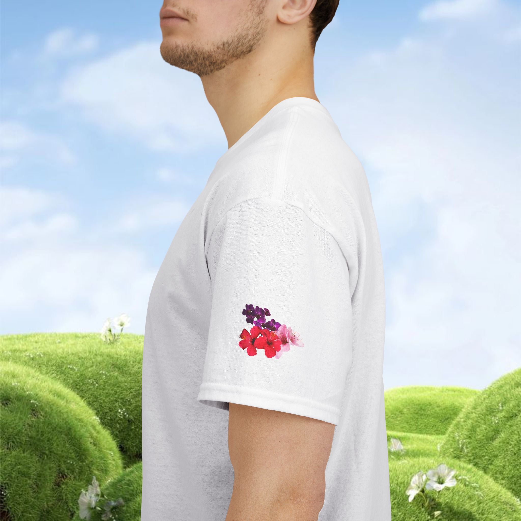 Faithful Tee - Petals of Faith Unisex Heavy Cotton Tee