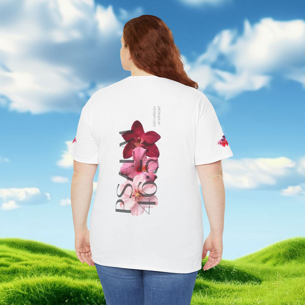 Faithful Tee - Petals of Faith Unisex Heavy Cotton Tee