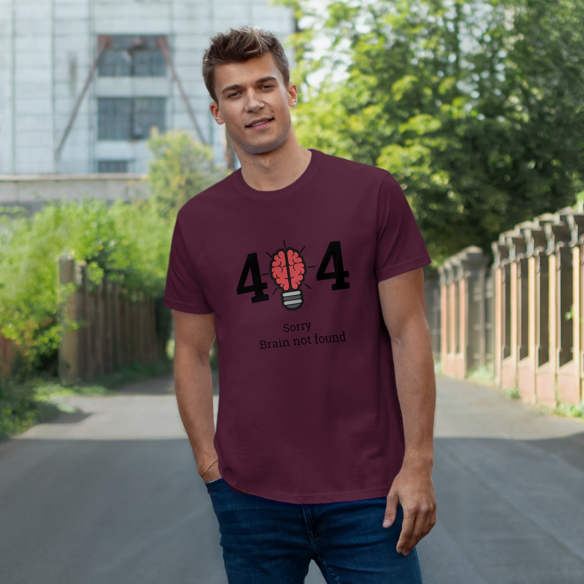 404 Single Jersey T-shirt