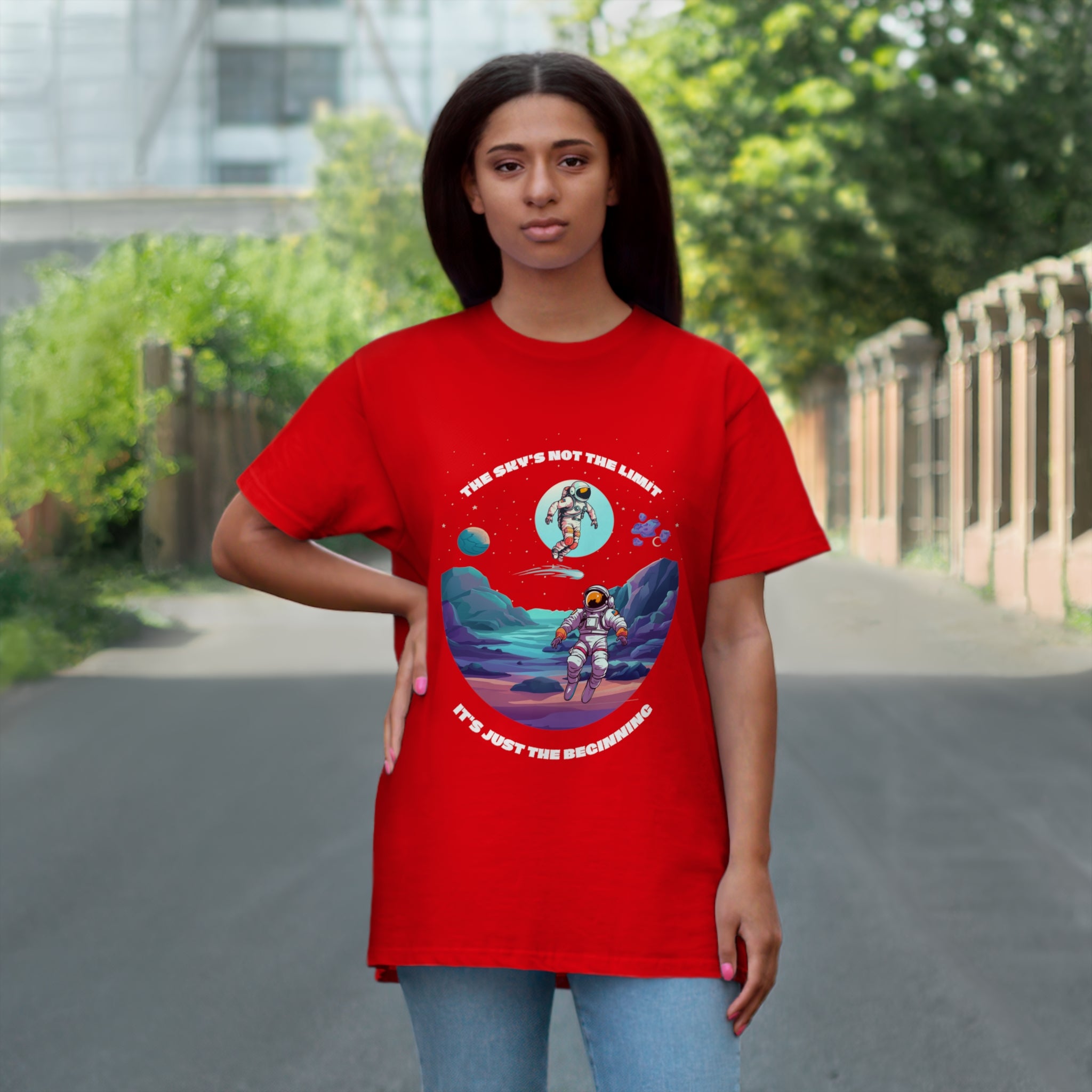 space man Single Jersey T-shirt
