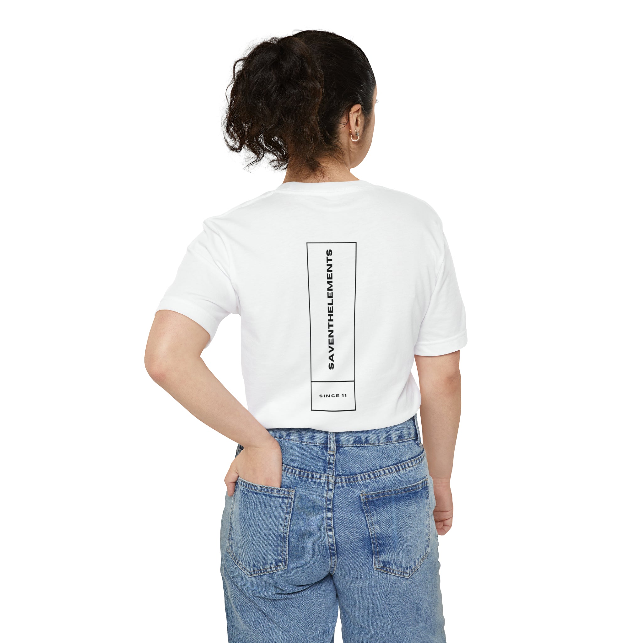White Rose Pocket T-shirt