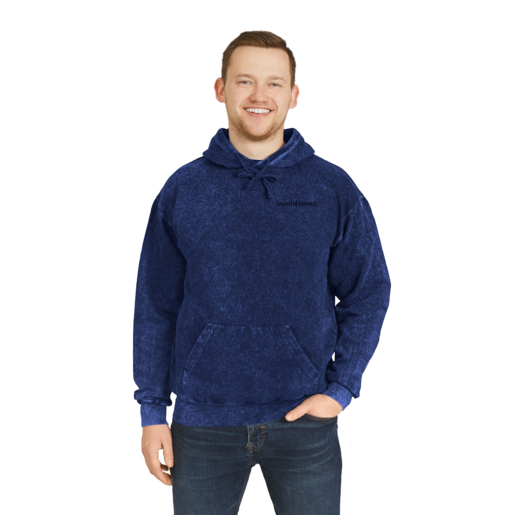 Brooken Smile Mineral Wash Hoodie