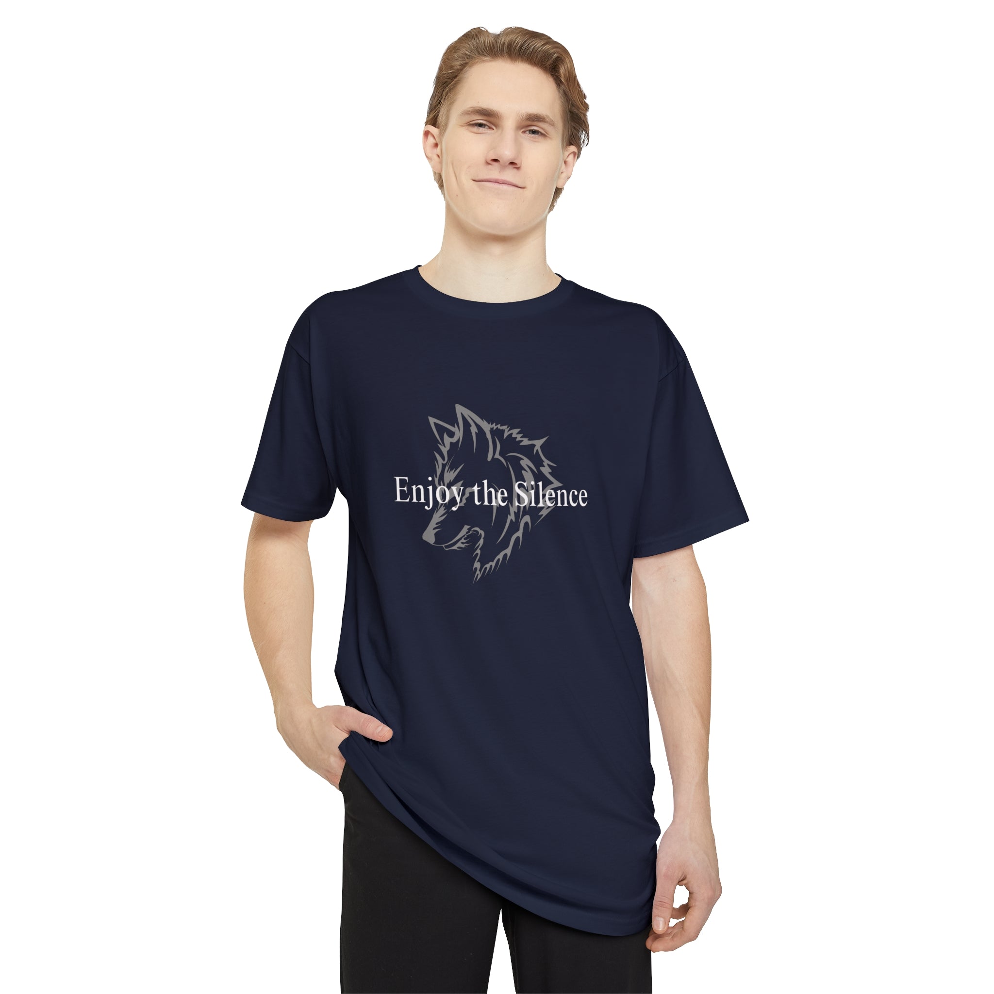 enjoy the silence Long Body Urban Tee