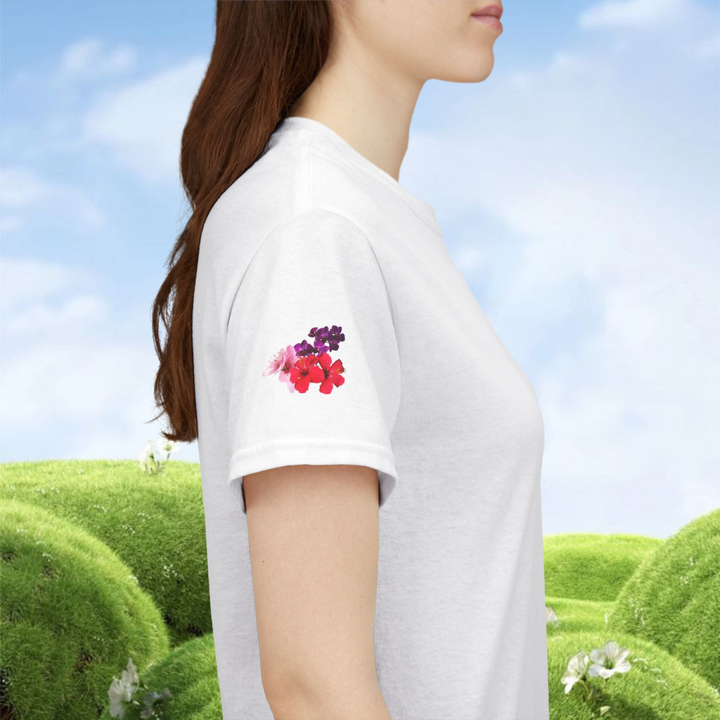 Faithful Tee - Petals of Faith Unisex Heavy Cotton Tee