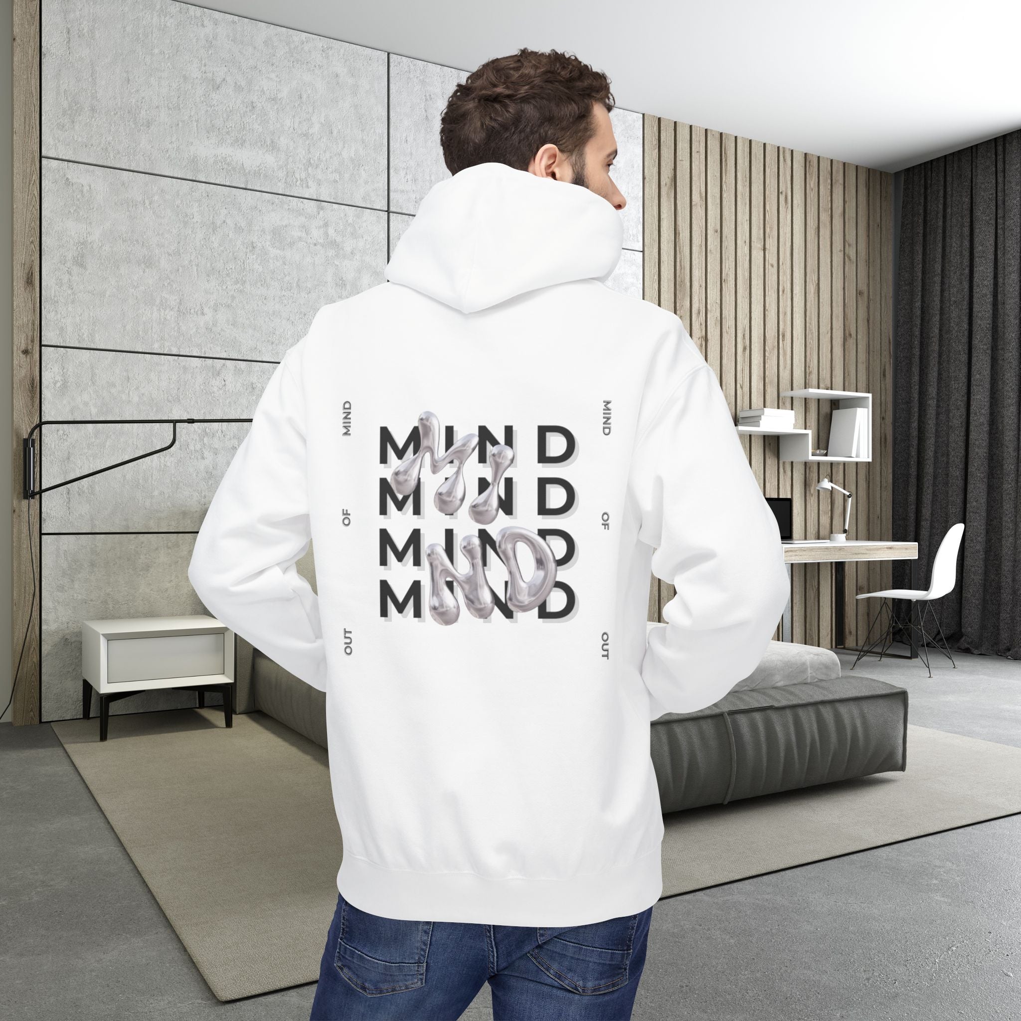 Out of Mind Unisex Hoodie - Softstyle Fleece