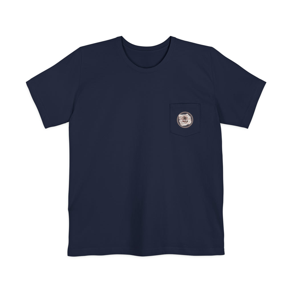 White Rose Pocket T-shirt