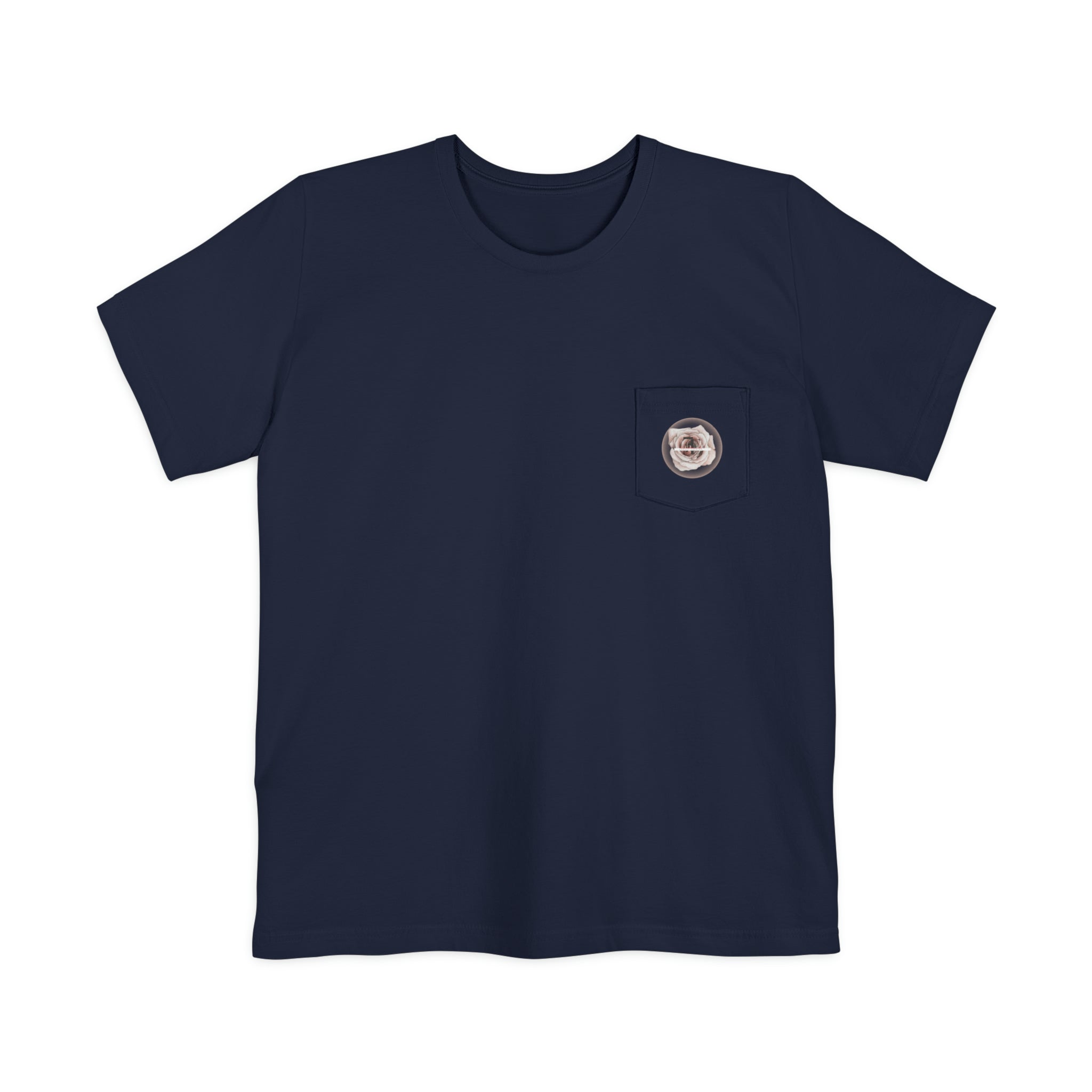 White Rose Pocket T-shirt