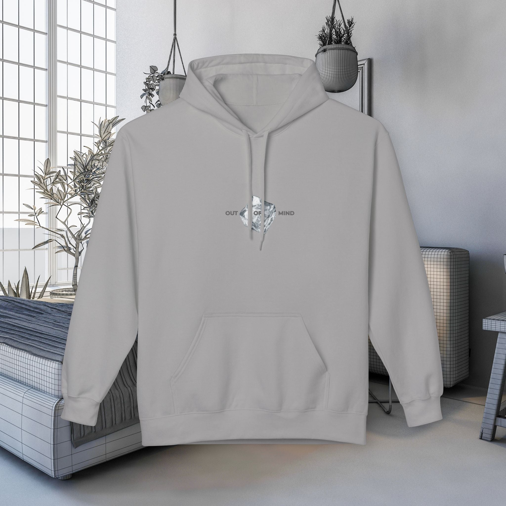 Out of Mind Unisex Hoodie - Softstyle Fleece