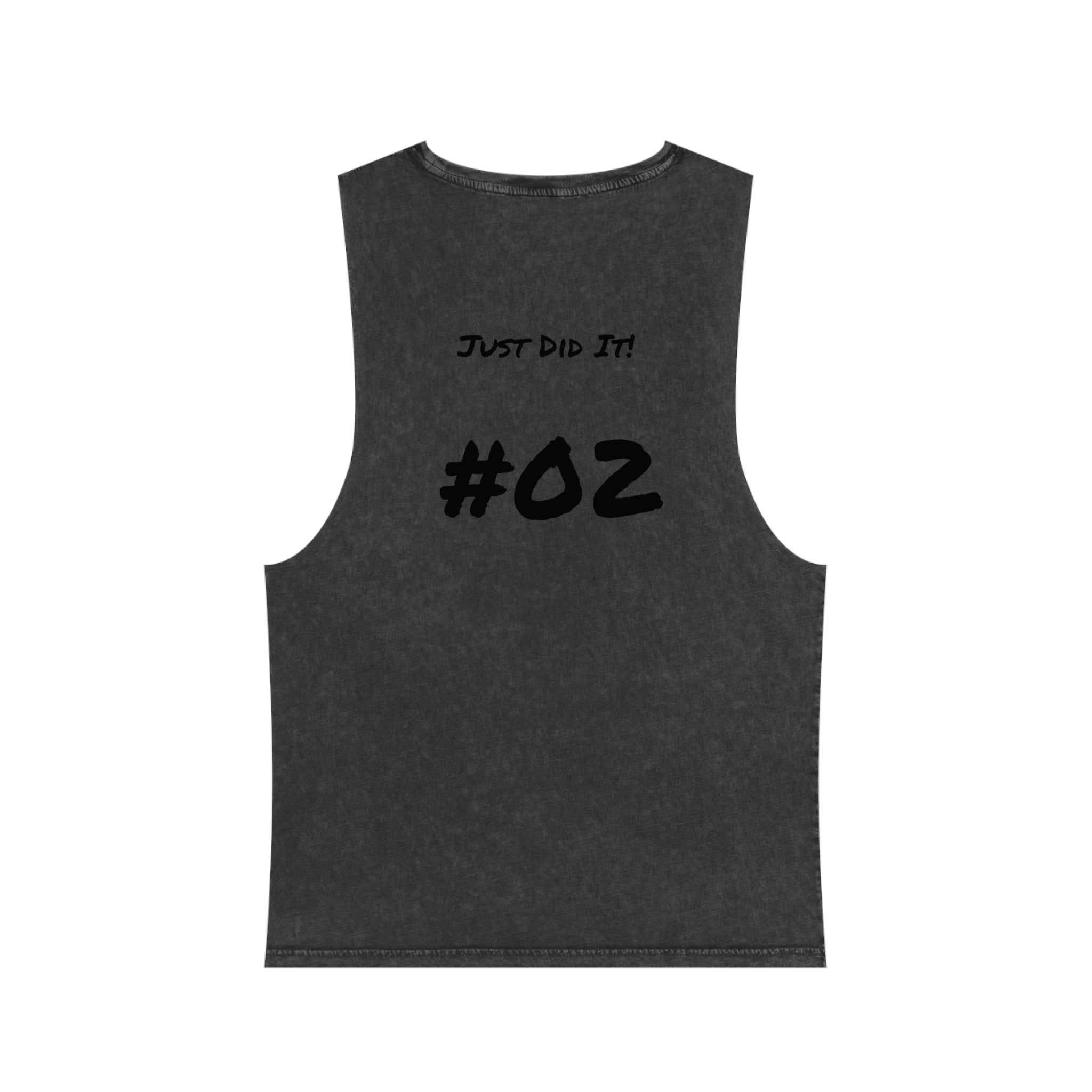 Just Married Couple Stonewash Tank Top