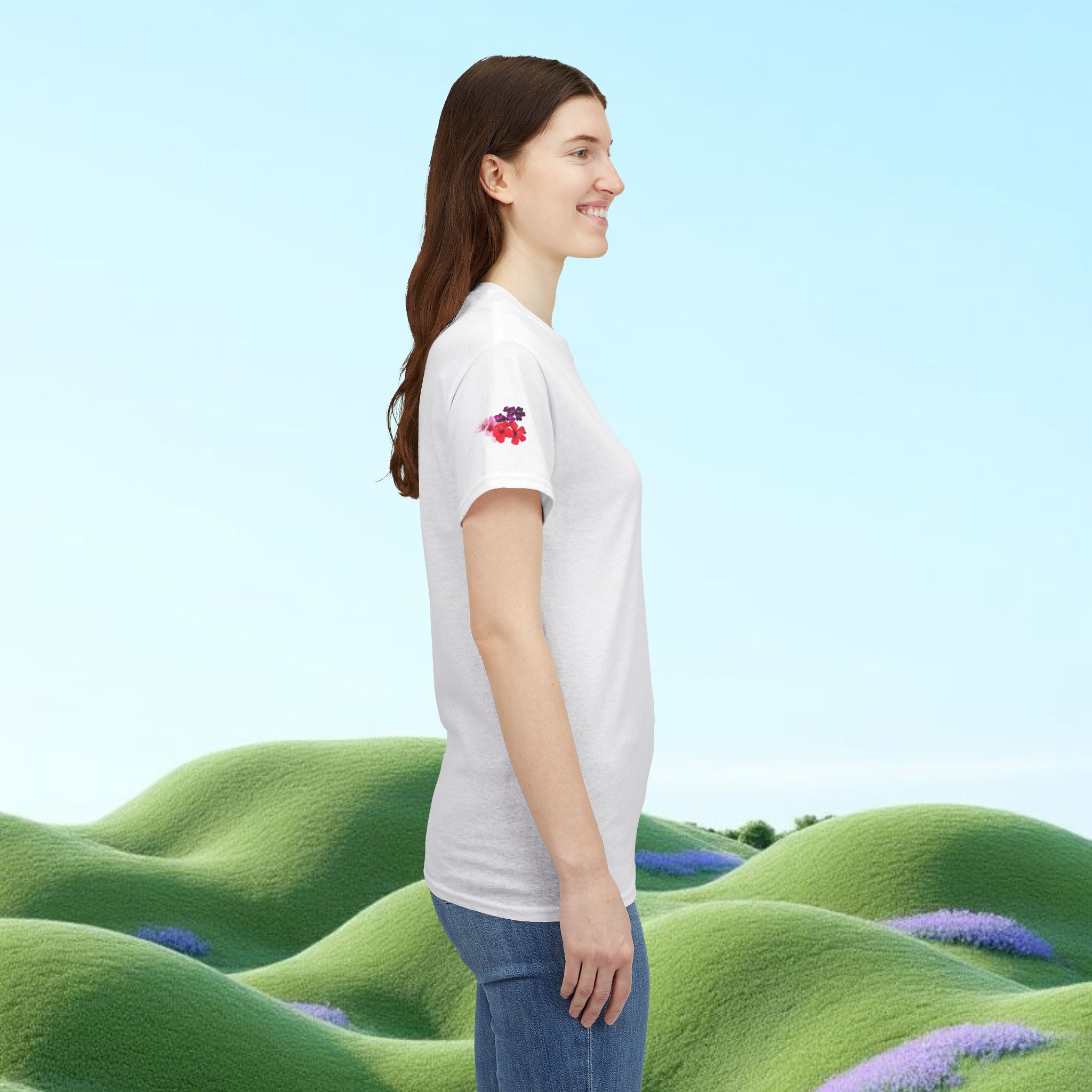 Faithful Tee - Petals of Faith Unisex Heavy Cotton Tee