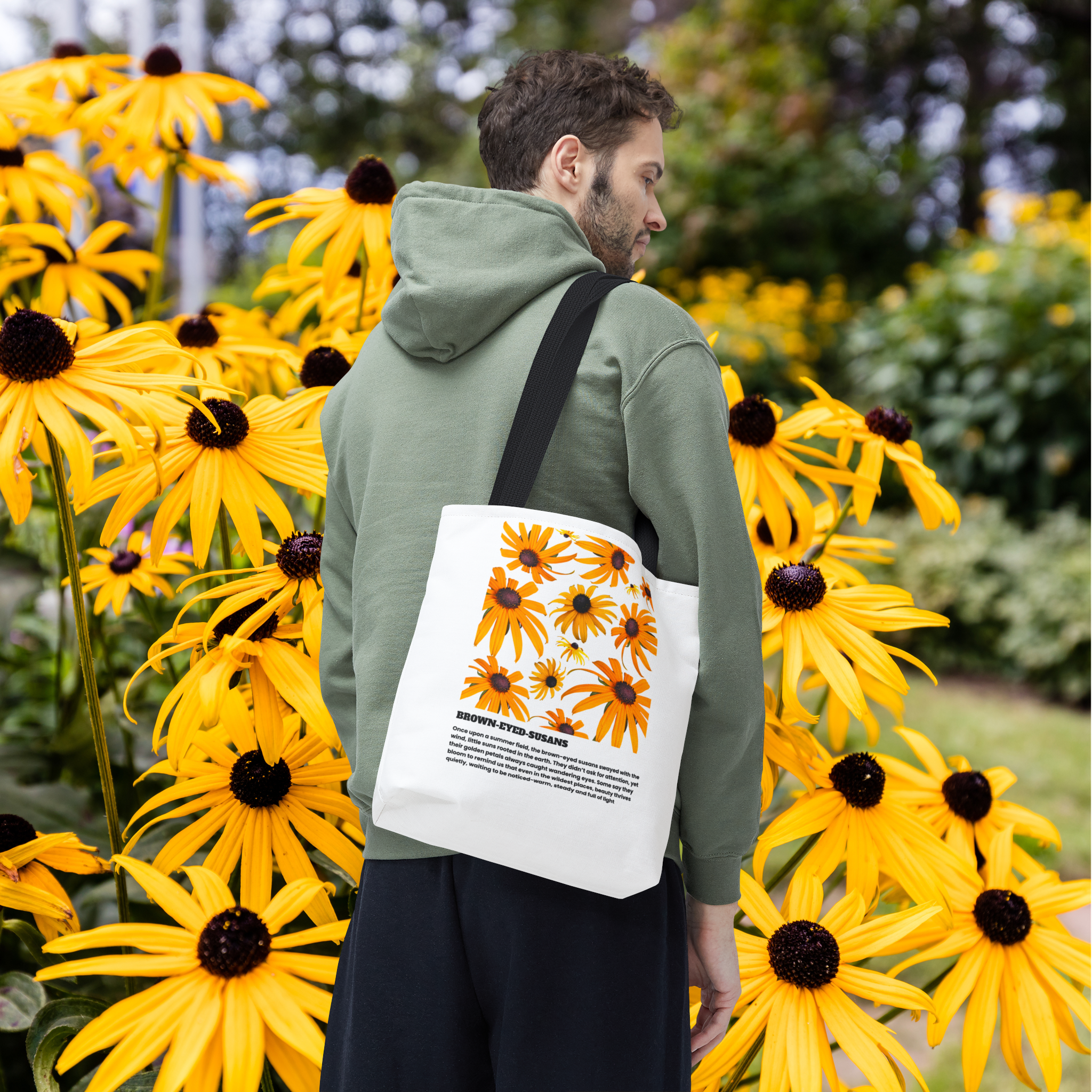 Blue-Eyed-Susan Tote Bag