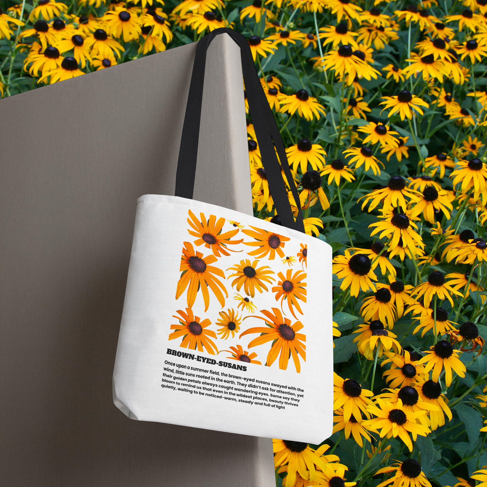Blue-Eyed-Susan Tote Bag