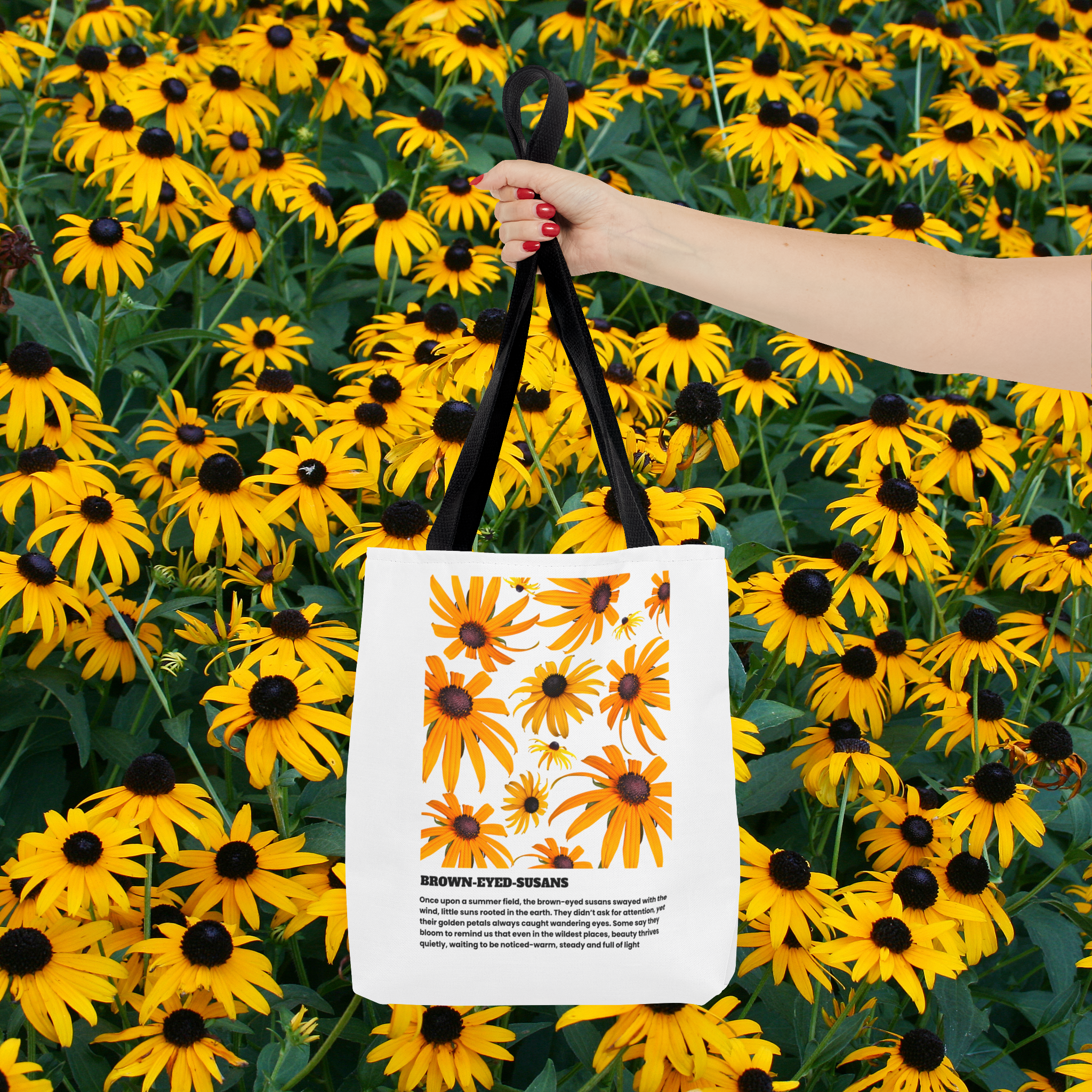 Blue-Eyed-Susan Tote Bag