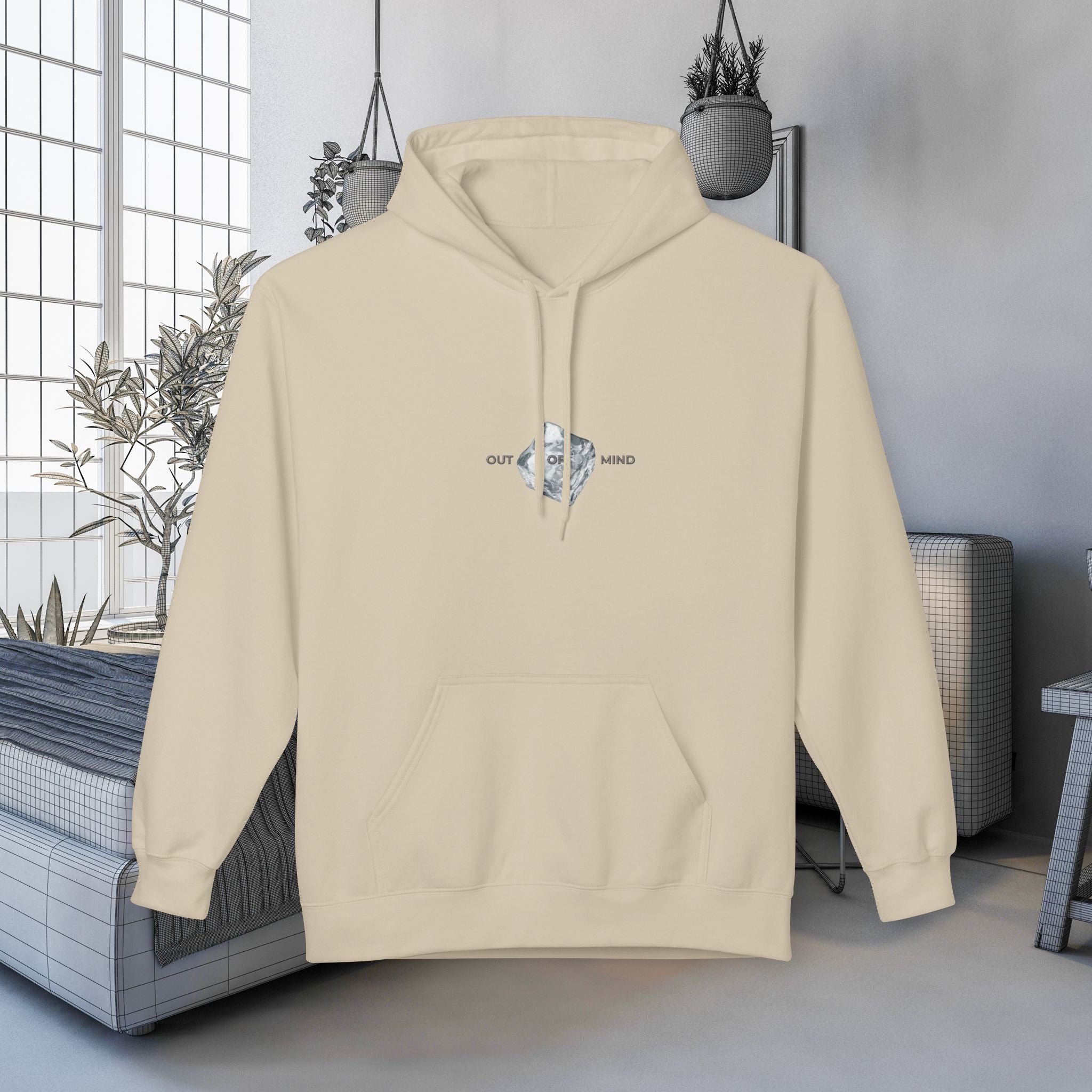 Out of Mind Unisex Hoodie - Softstyle Fleece
