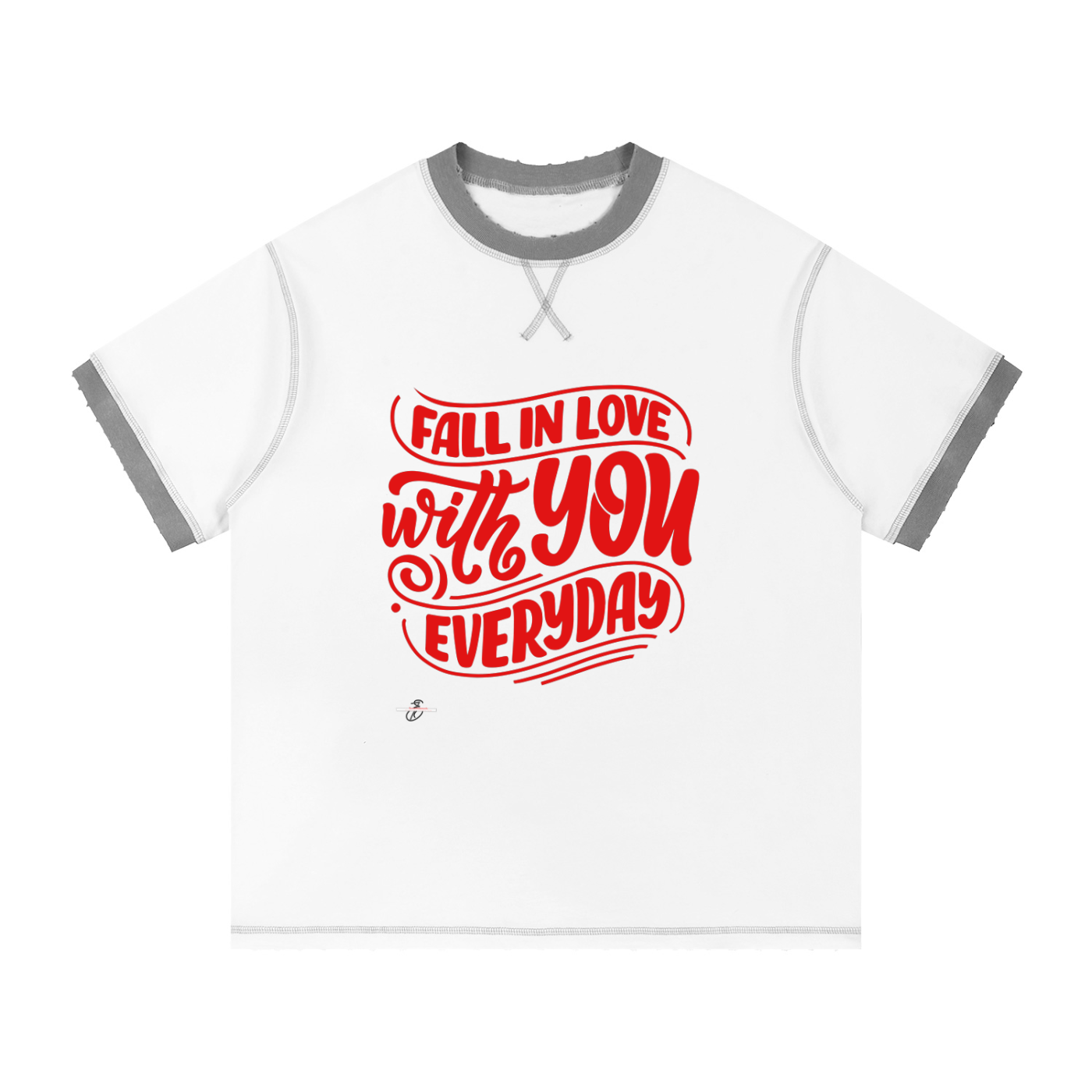 Contrast-Stitched Cotton