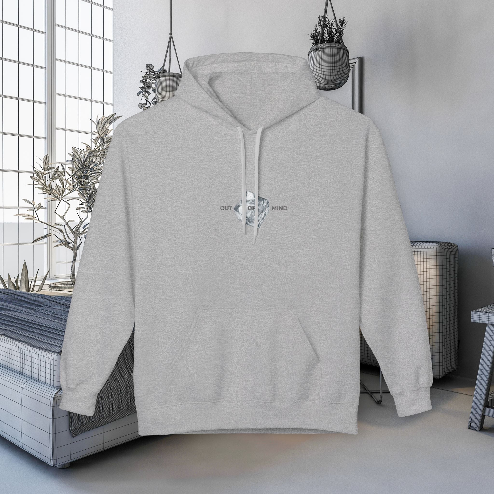 Out of Mind Unisex Hoodie - Softstyle Fleece