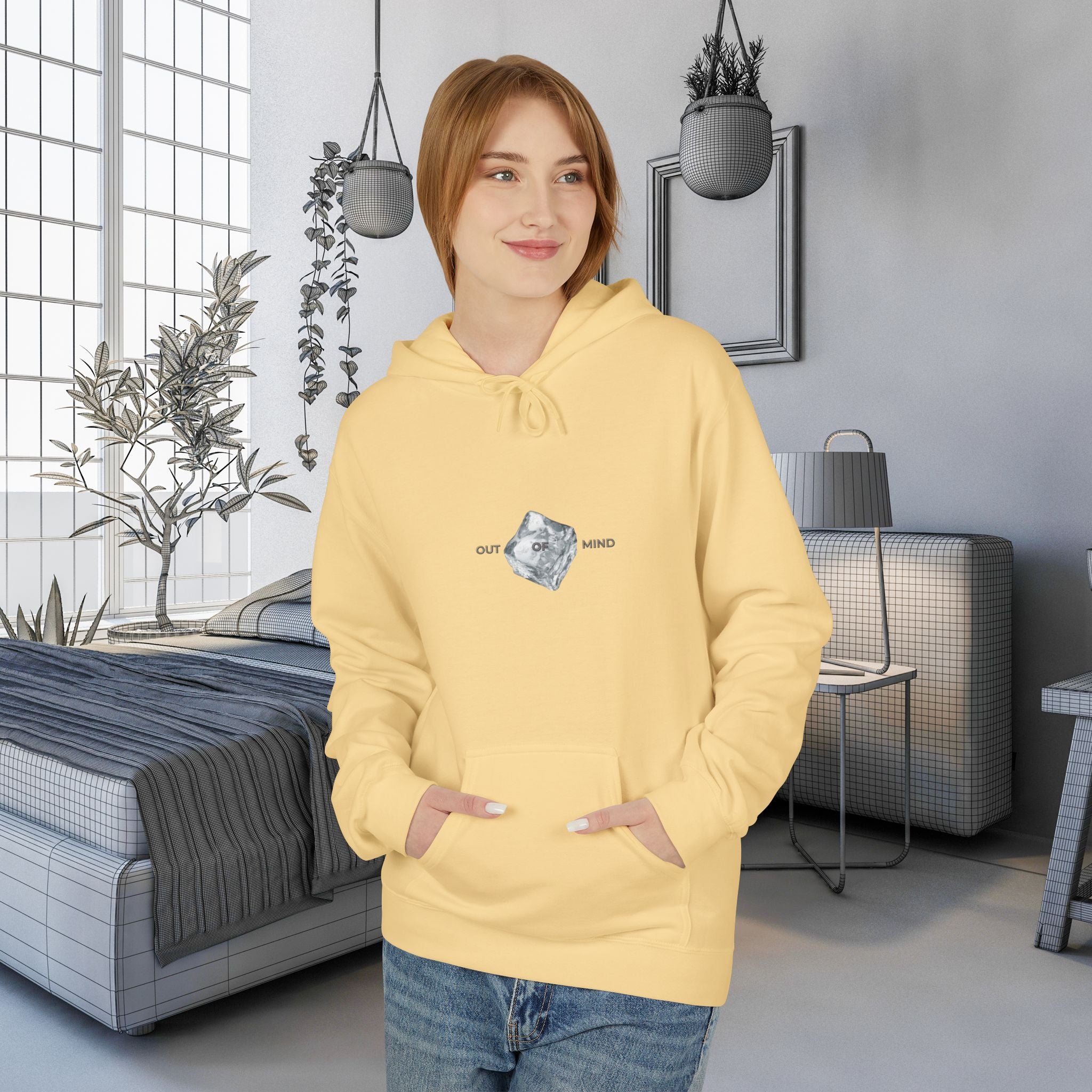 Out of Mind Unisex Hoodie - Softstyle Fleece