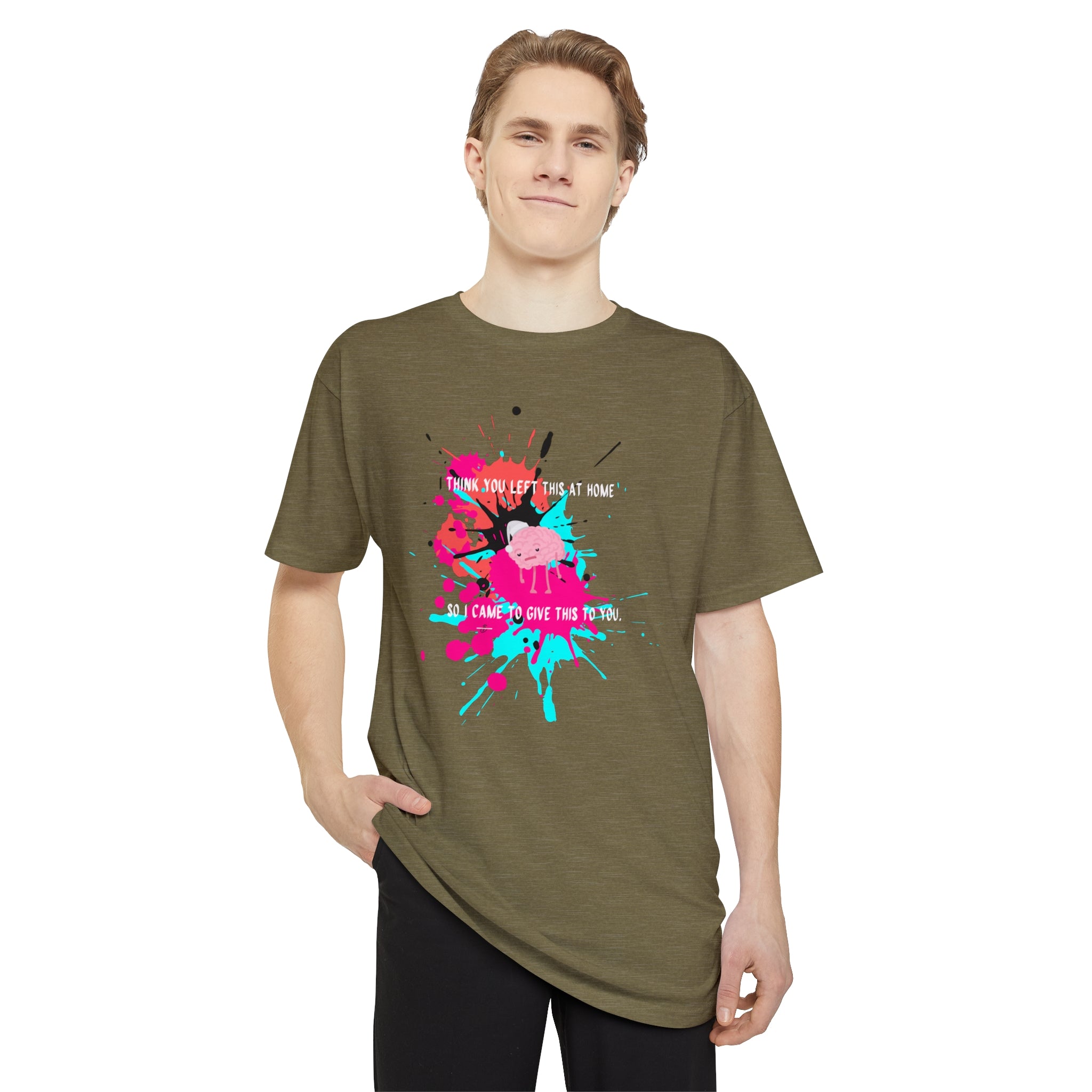 I think you left this at home Long Body Urban Tee