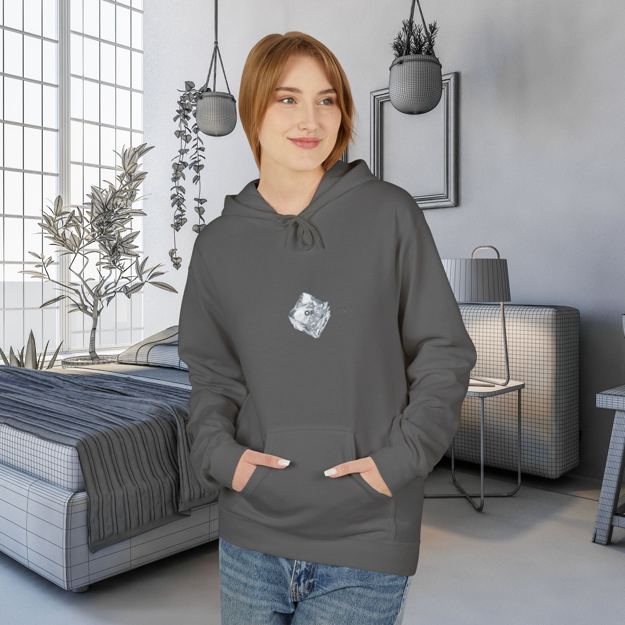 Out of Mind Unisex Hoodie - Softstyle Fleece