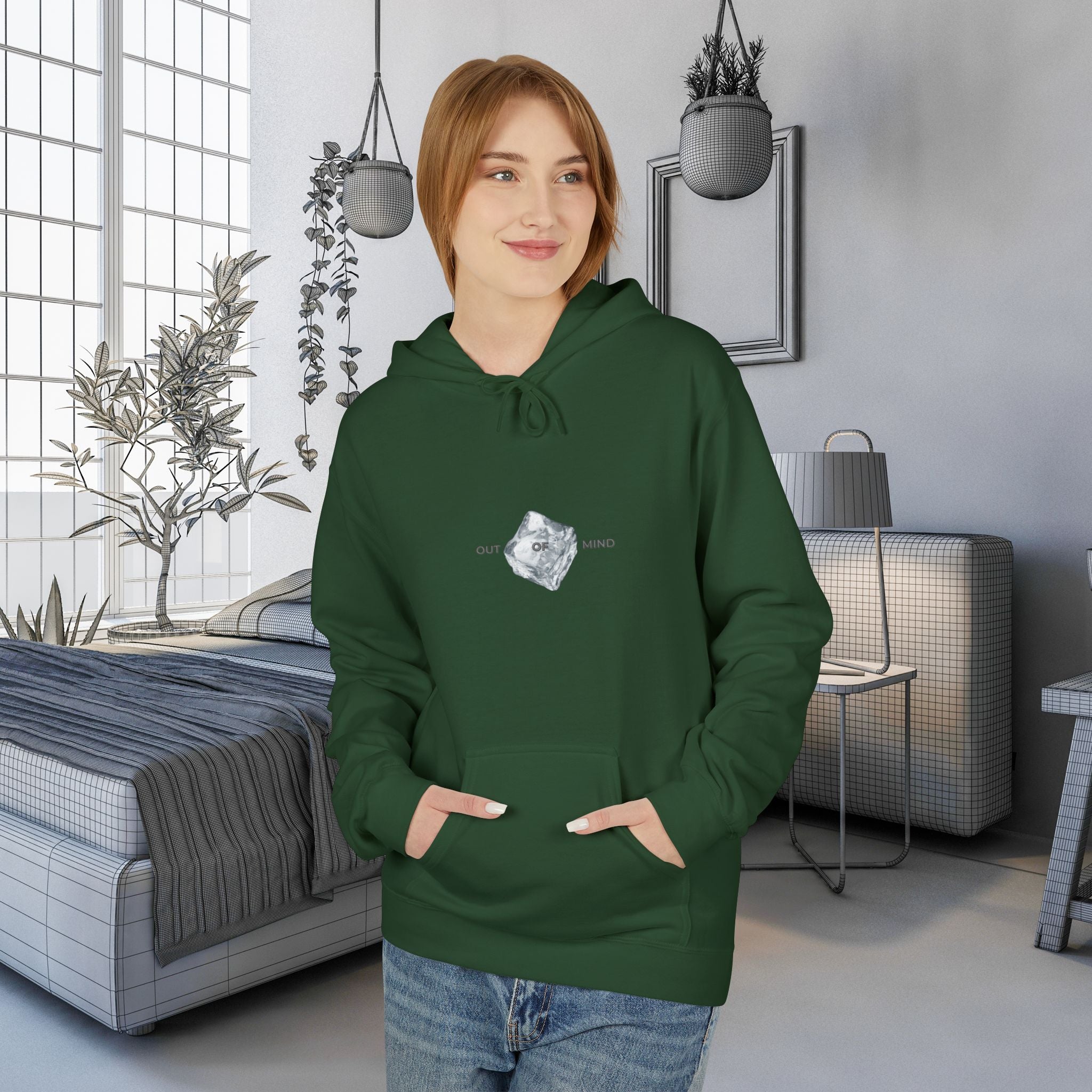 Out of Mind Unisex Hoodie - Softstyle Fleece